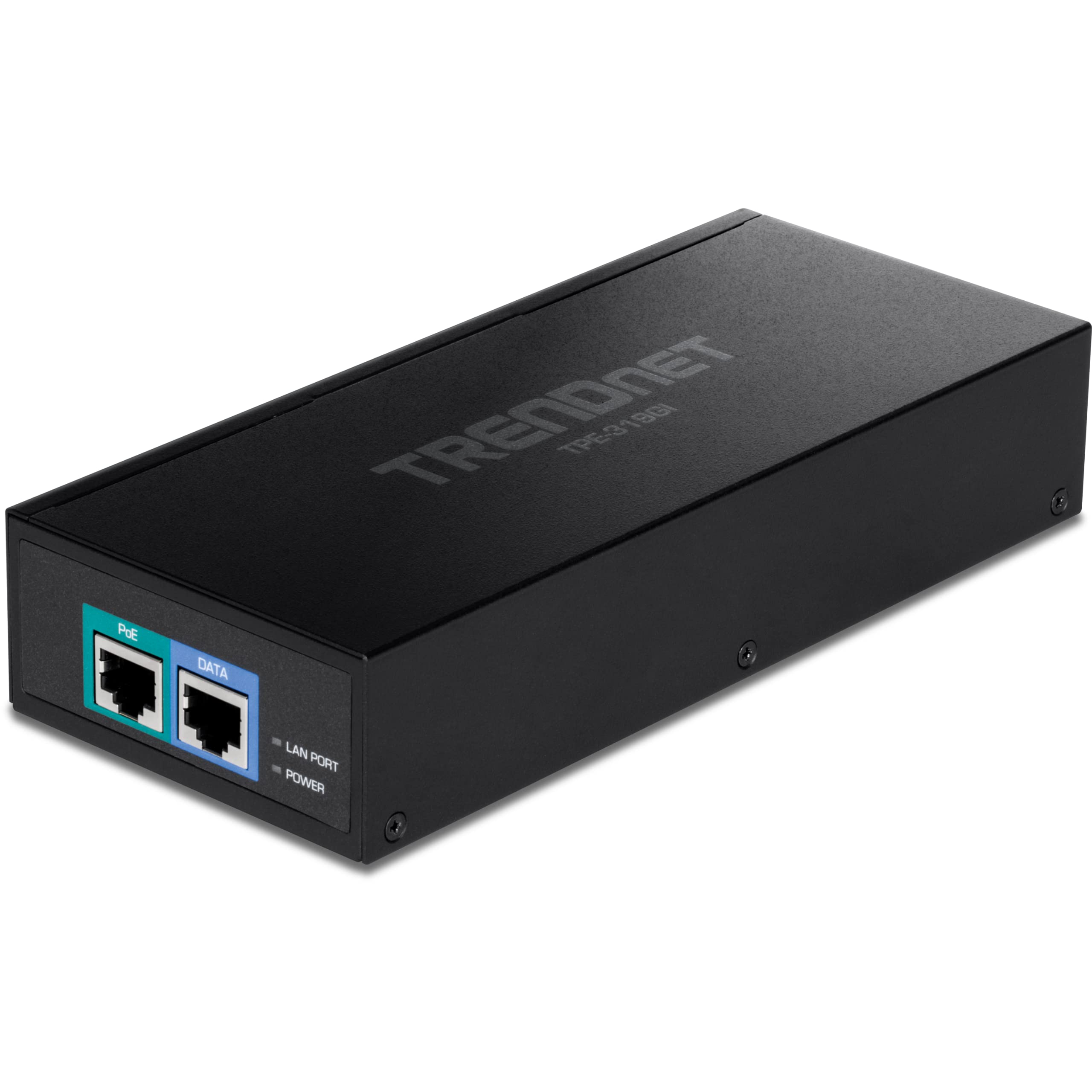 TRENDnet 10G PoE++ Injector, Supplies PoE (15.4W), PoE+ (30W), or PoE++ (90W), Converts a Non-PoE Port To A PoE ++ 10G port, Met