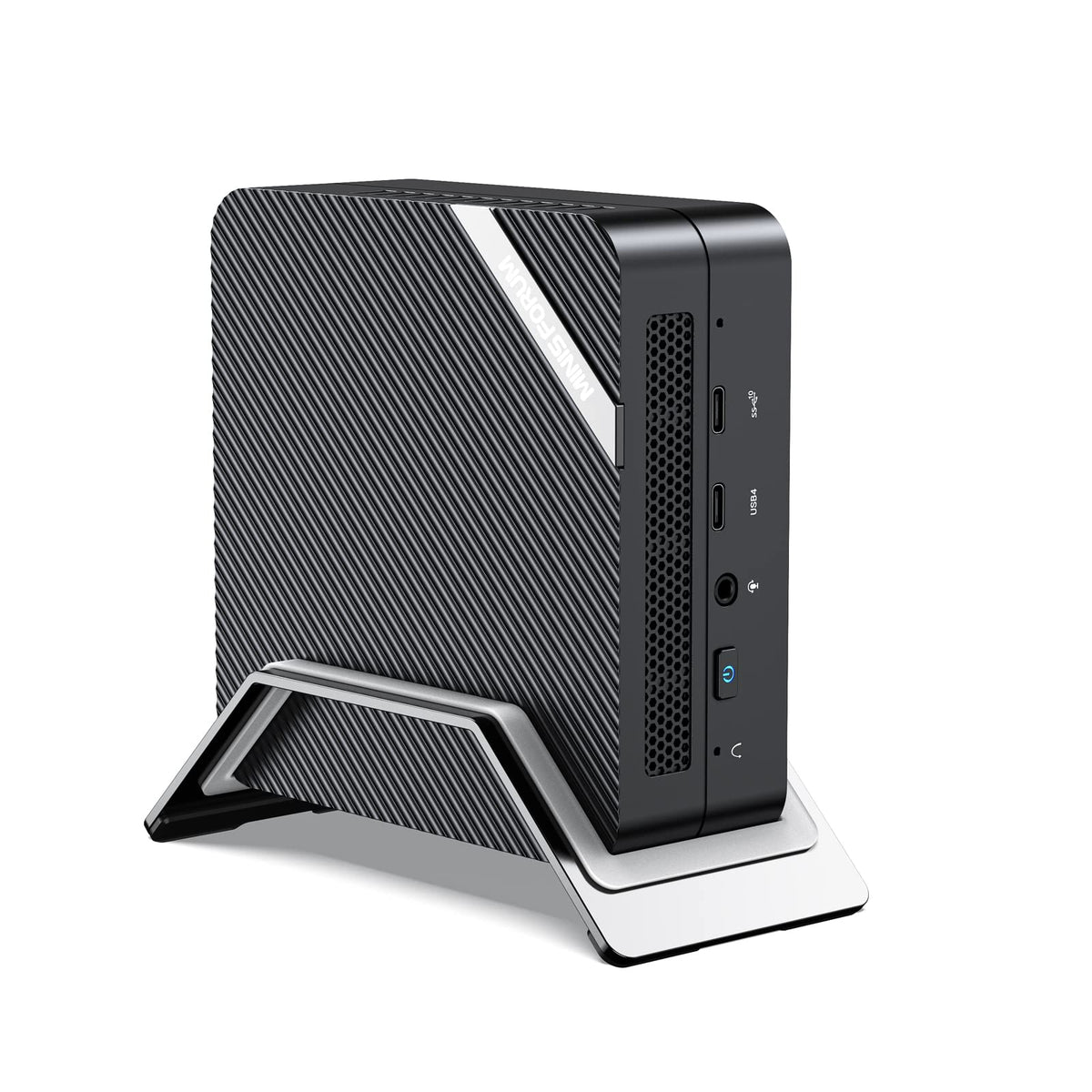 Minisforum Venus Series Um773 Lite Mini Pc Amd Ryzen 7 7735Hs Micro Pc, Ddr5 32G Ram + 1Tb Pcie Ssd, 2X Hdmi(4K), 1X Usb4(8K) Tr