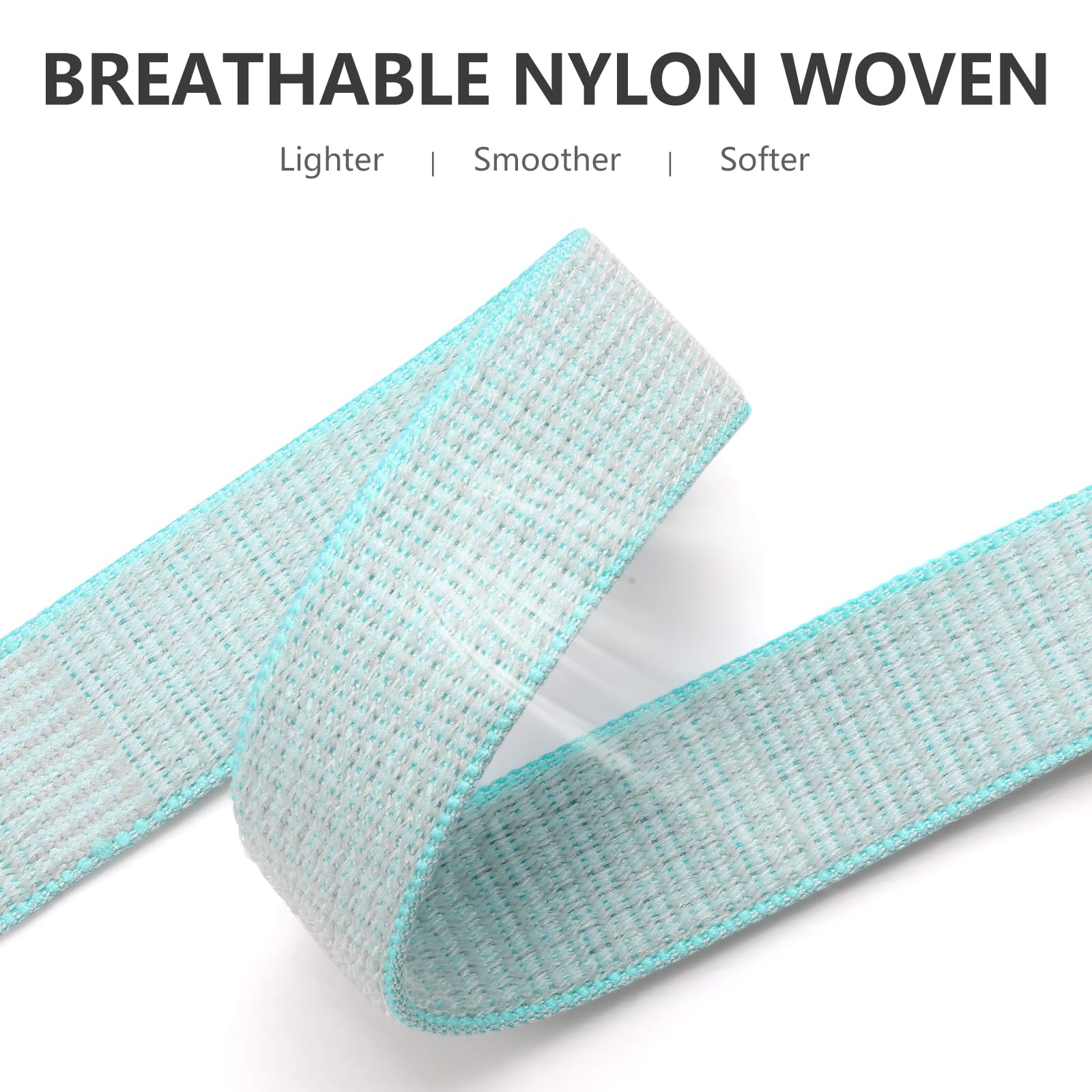 Stretchy Nylon Strap Compatible With Apple Watch Band 42Mm 44Mm 45Mm 46Mm 49Mm Iwatch Bands For Women Men, Breathable Elastic Sp