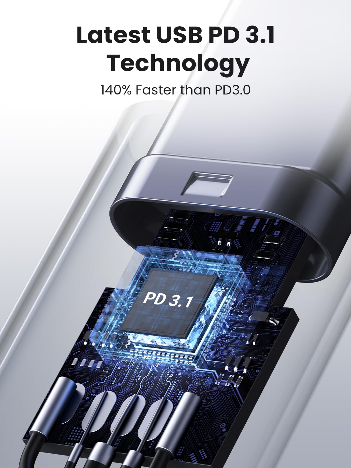 Ugreen 240W Usb C To Usb C Cable, Fast Charging Usb C Cable For Iphone 15 Pro Max, Samsung Galaxy S24/S23, Macbook Pro/Air, Ipad