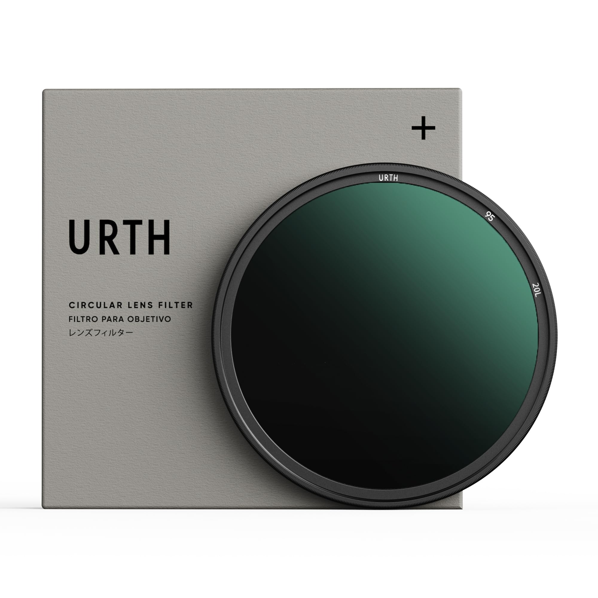 Urth 95Mm Nd1000 (10 Stop) Lens Filter (Plus+)   20 Layer Nano Coated, Ultra Slim Neutral Density Camera Lens Exposure Filter