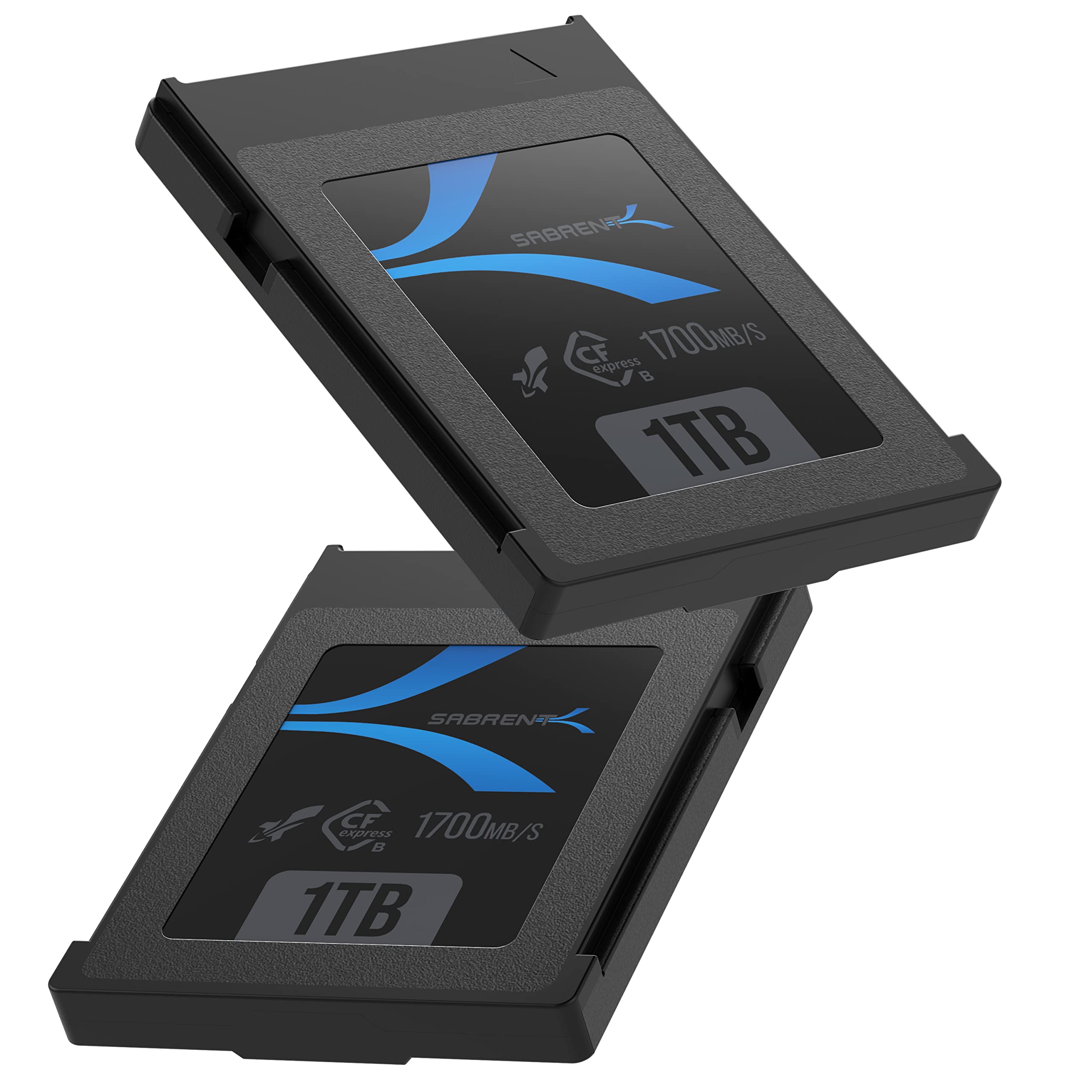 Sabrent Rocket Cfx 1Tb Cfexpress Type B Memory Card 2 Pack, R1700Mb/S W1500Mb/S (Cf Xtbt 1Tbx2)