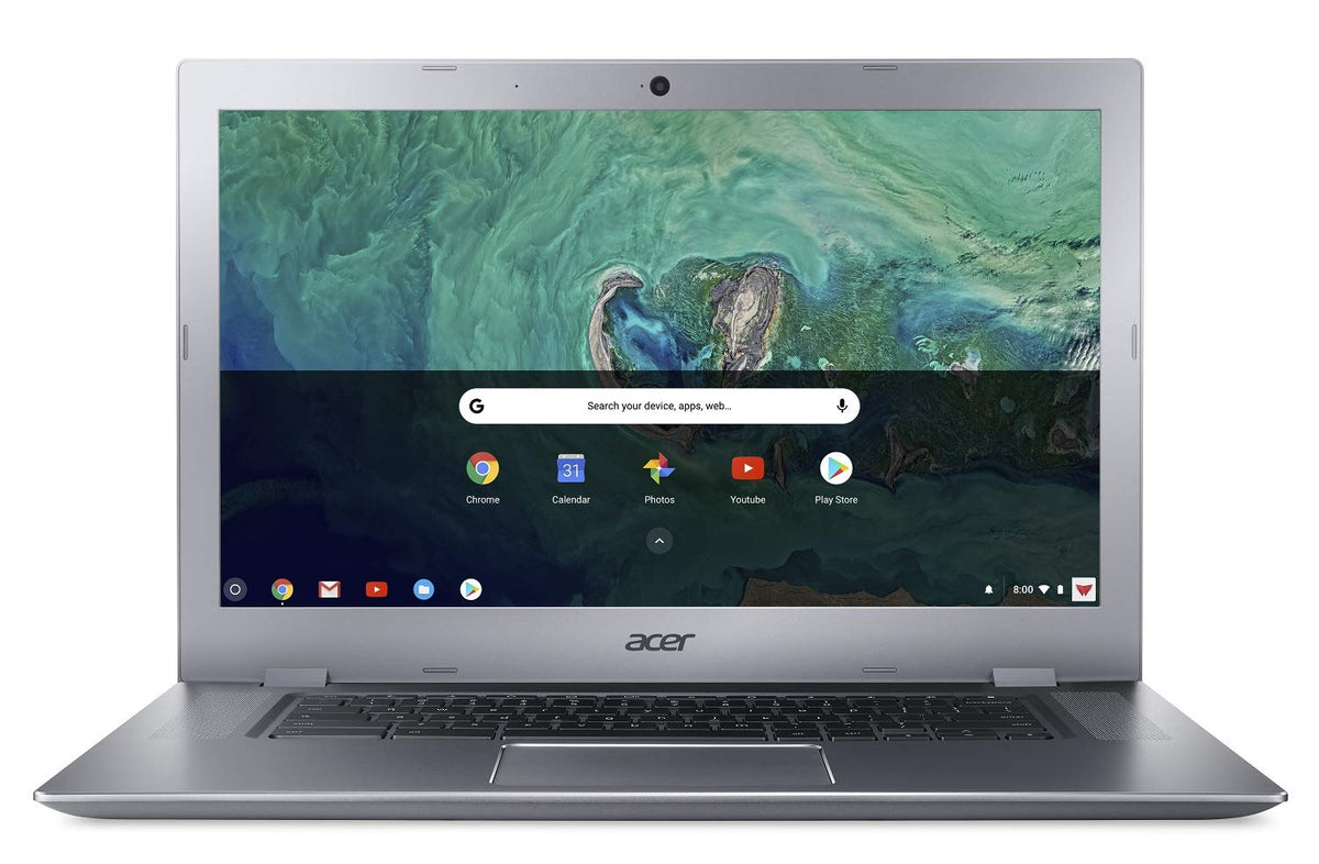Acer Chromebook 15 Cb315 1Ht C4Ry, Intel Celeron N3350, 15.6'' Full Hd Touch Display, 4Gb Lpddr4, 32Gb Emmc, 802.11Ac Wifi, Blue
