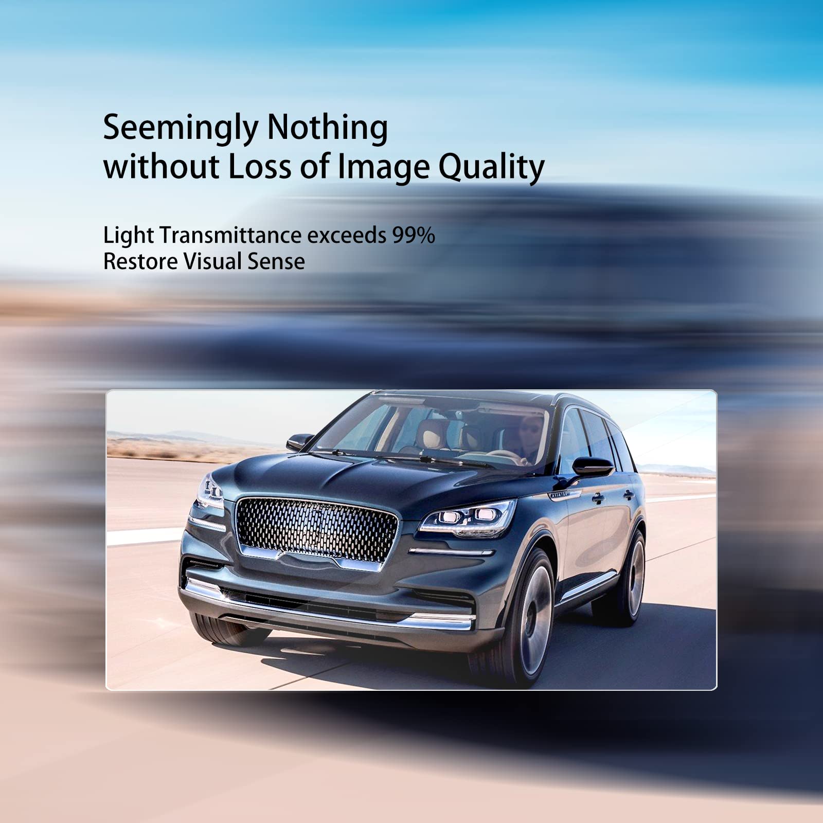 Xxciwp 2024 Aviator Navigation Screen Protector For 2024 2020 2022 2023 Lincoln Aviator 10.1Inch Touch Screen Tempered Glass Pro