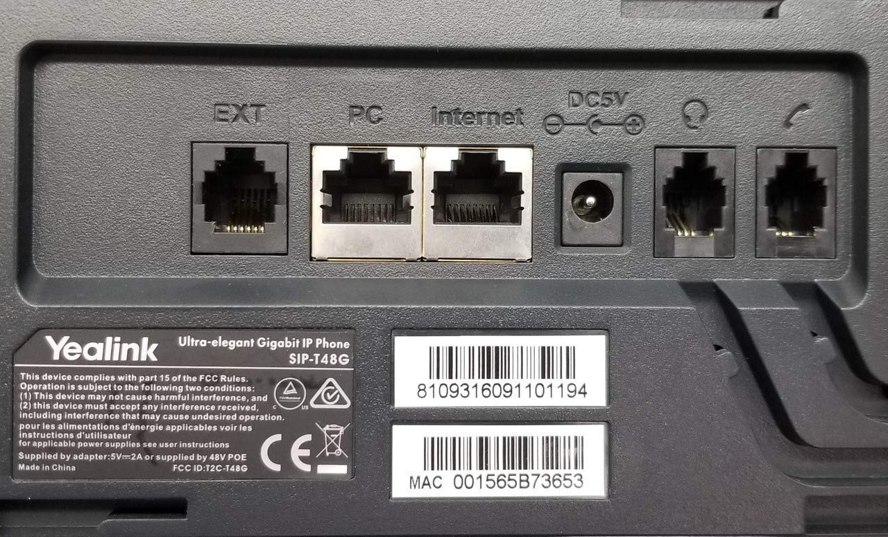 Yealink Sip-T48G Gbit Voip Phone Ultra-Elegant Touchscreen