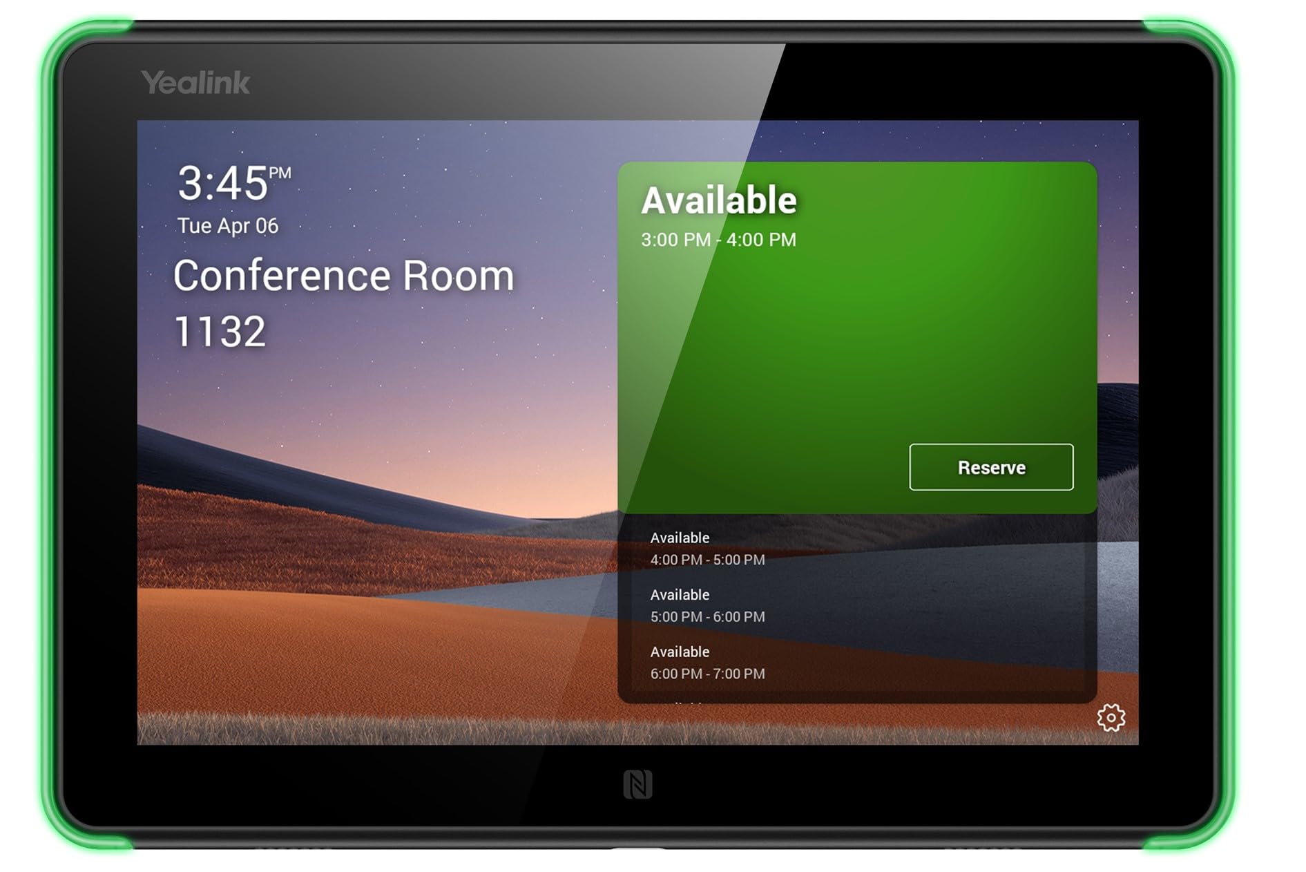 Yealink Roompanel E2 All-in-One Meeting Room Scheduling Panel - 1303172