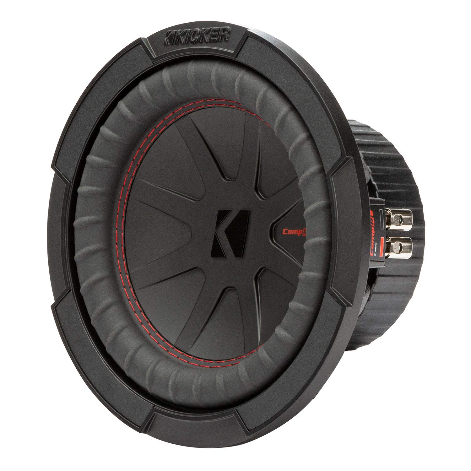 Kicker 48Cwr84 Compr 8'' Subwoofer, Dvc, 4 Ohm