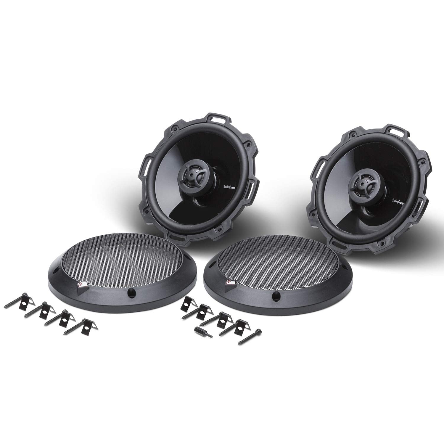 Rockford Fosgate P152 Punch 5.25' 2 Way Coaxial Full Range Speakers   Black (Pair)