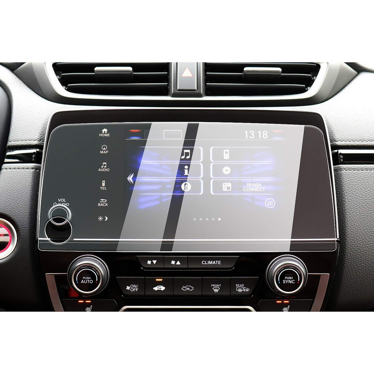 Cdefg 2022 Crv Screen Protector For 2018 2019 2020 2021 2022 Crv Cr-V Ex Ex-L Touring 7-Inch Display Touch Screen Protector Foils Tempered Glass Center Display Hd Scratch Resistance