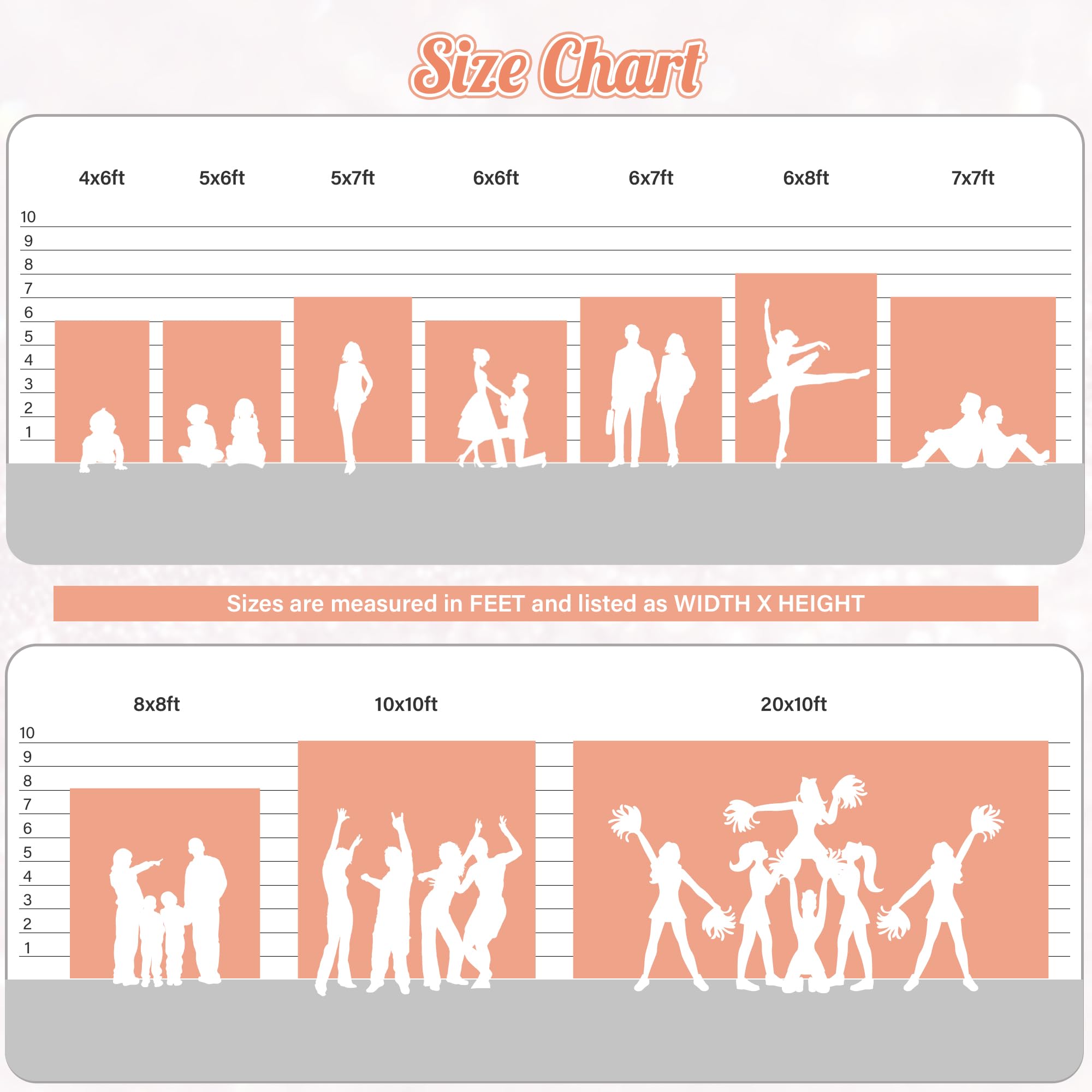 Partydelight 2 Panels Sequin Backdrop Rose Gold Photography 5Ft X 10Ft Curtains