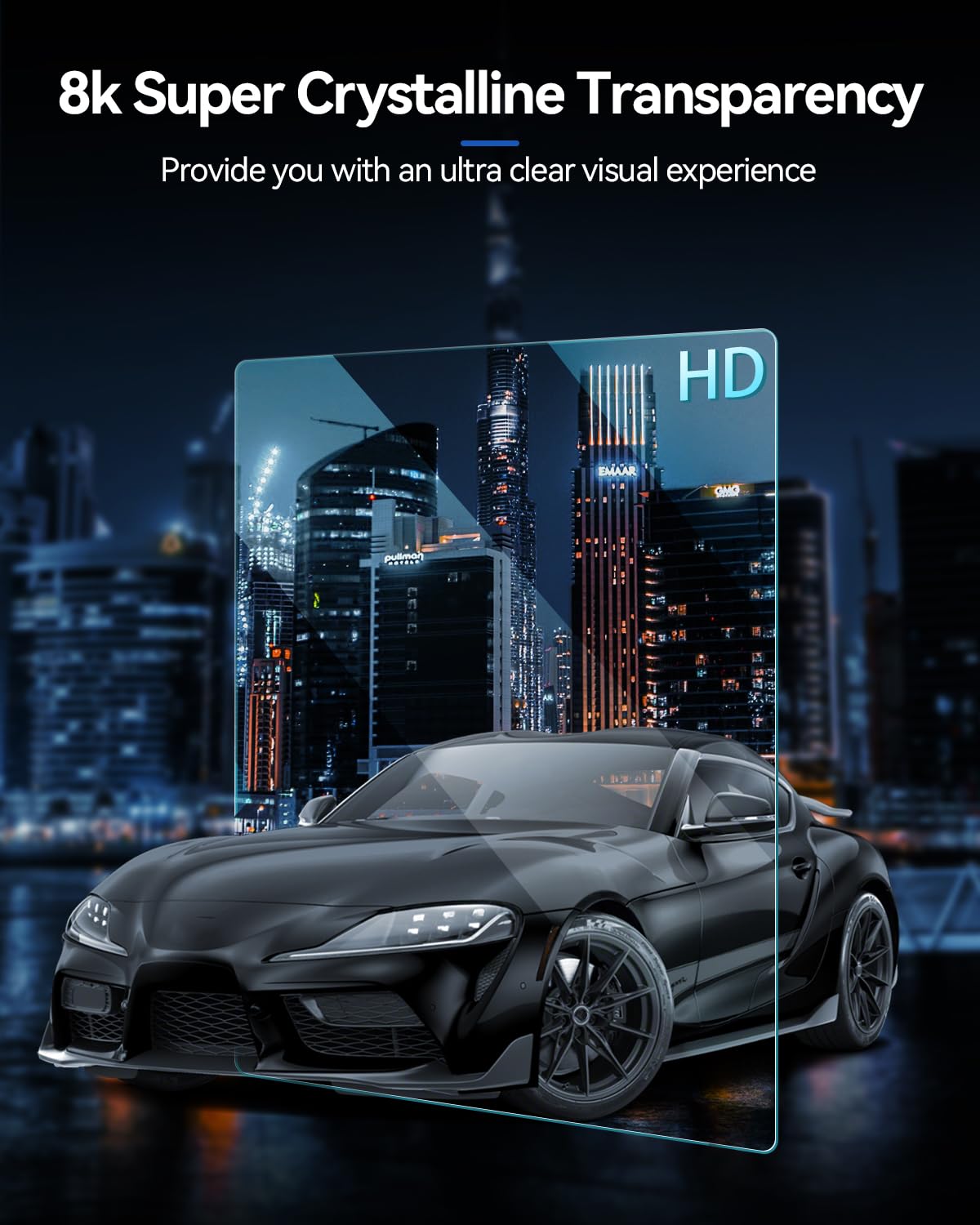 Lantu Car Screen Protector For 2020 2021 2022 2023 2024 Toyota Gr Supra A90 Accessories Navigation Touchscreen Protector Film Te