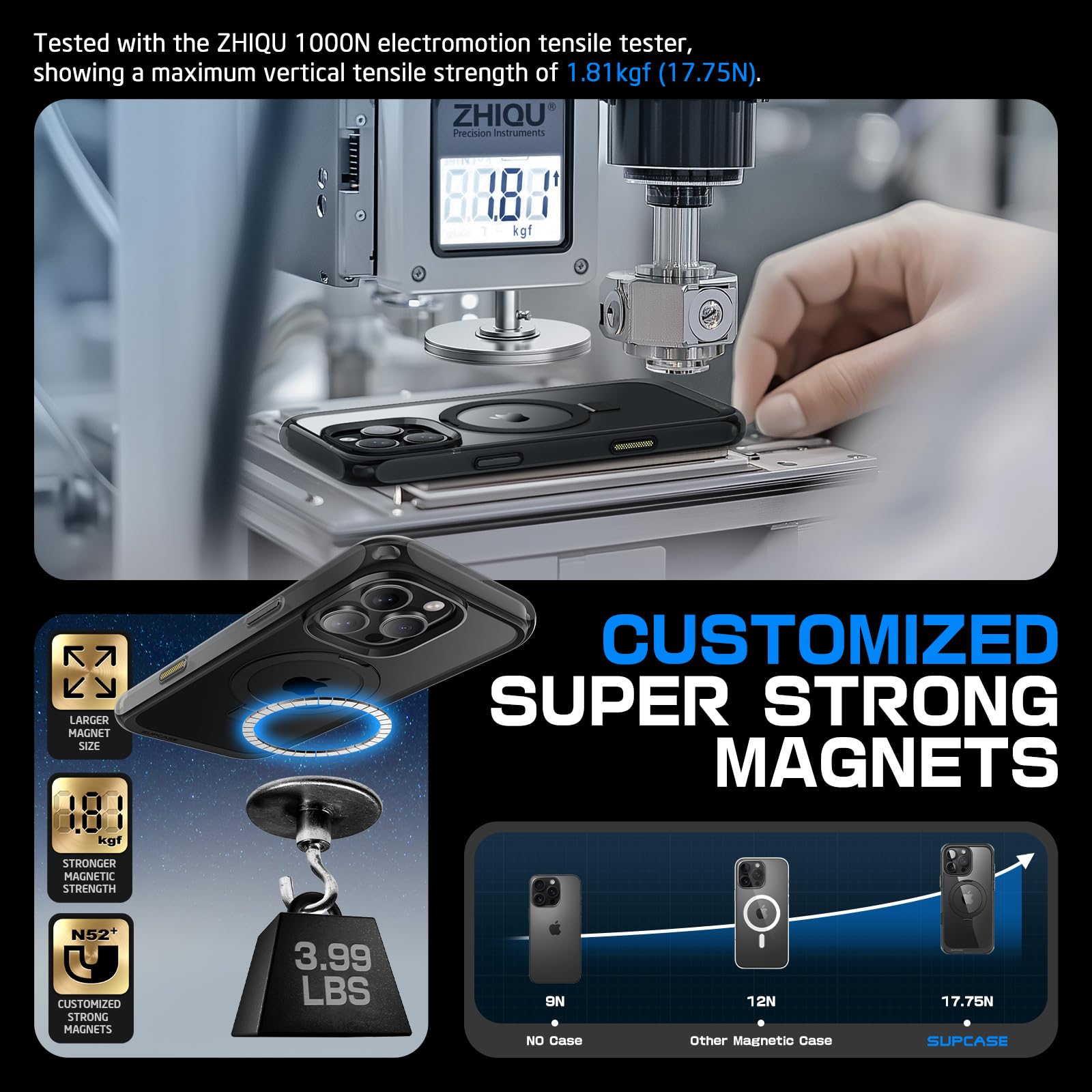 Supcase For Iphone 16 Pro Max Case With Camera Control Capture Button (Unicorn Beetle Mag), [Built In Stand] [Compatible With Ma