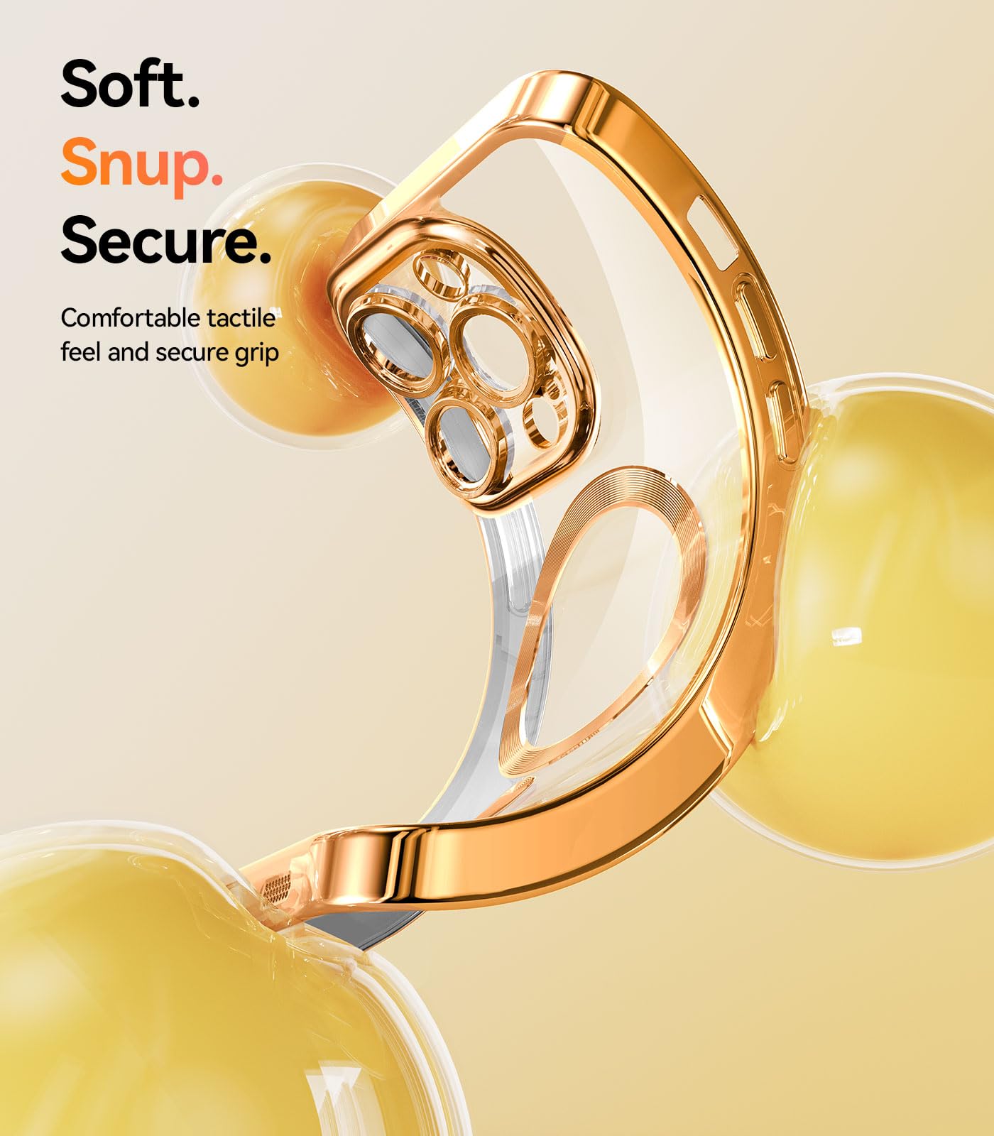 Meifigno Candy Mag Series Case Designed For Iphone 13 Pro Max, [Compatible With Magsafe][Glitter Card & Wrist Strap] Full Camera