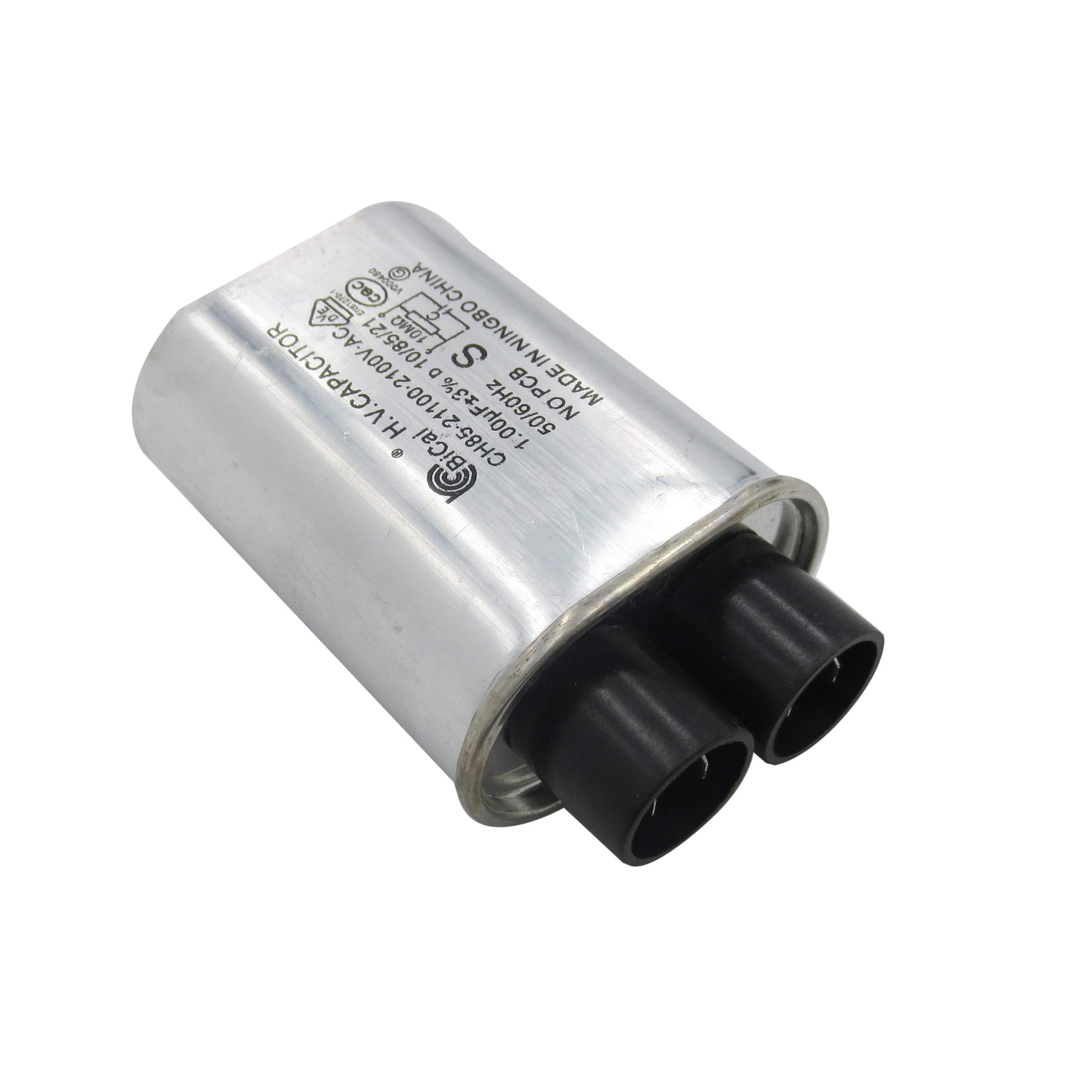 Cqc&Vde Certification Universal Household Microwave High Voltage Capacitor Ch85 2100V Ac H.V.Capacitor 10/85/21 50/60Hz No Pcb,V
