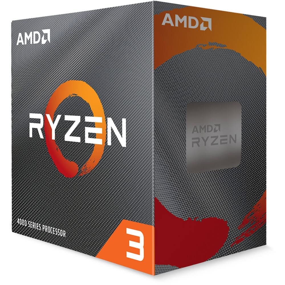 Amd Ryzen 3 4100 4 Core, 8 Thread Unlocked Desktop Processor With Wraith Stealth Cooler