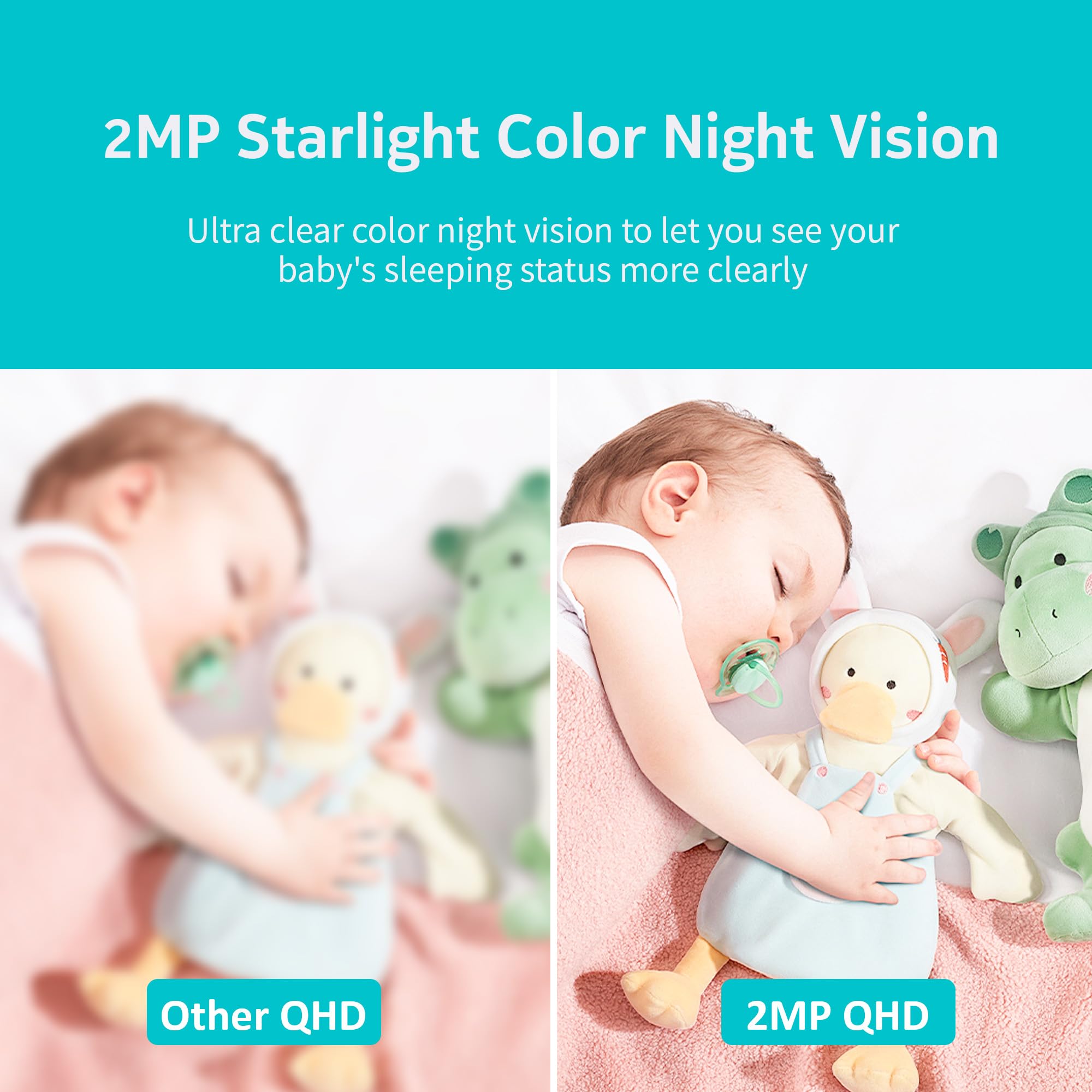 Tugard Security Camera, 2Mp Indoor Camera 355 Pet Camera For Home Security With Phone App, Baby Camera W/Motion Tracking,2 Way A