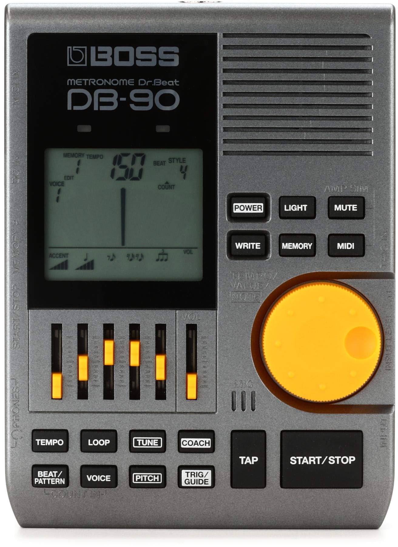 Boss Db 90 Dr. Beat Metronome With Tap Tempo