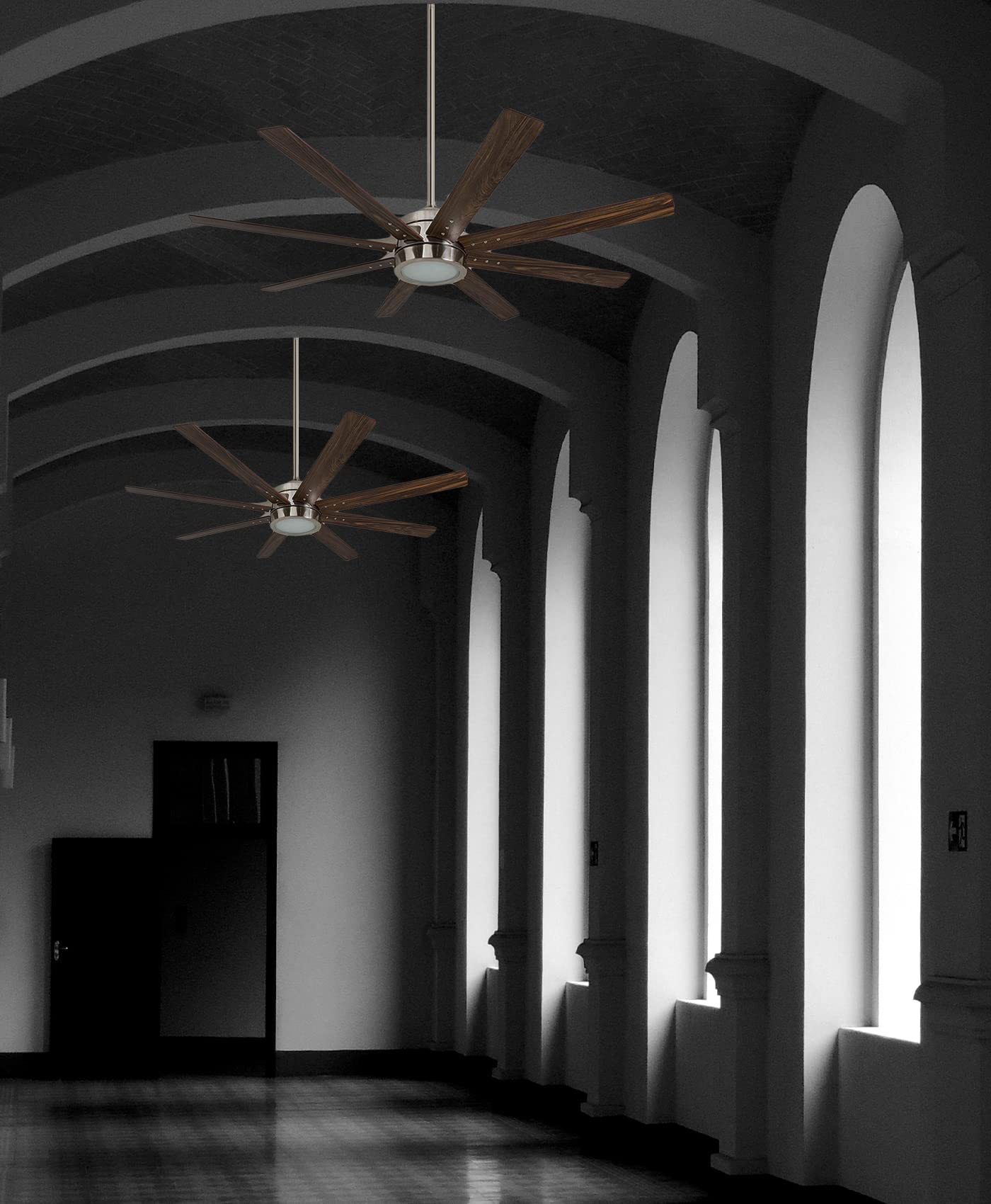 Ciata Ceiling Fan Extension Rod, Ceiling Fan Downrod, 24 Inch Long Extension Downrod For Ceiling Fans, 3/4    Inside Diameter Wi