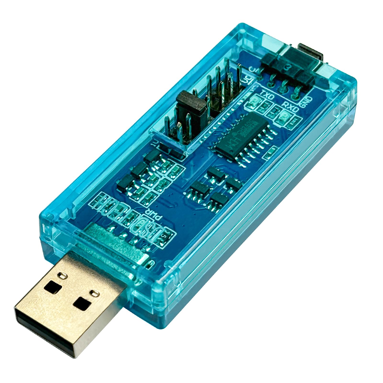 Dsd Tech Sh U07A Usb To Ttl Adatper With Ch340C Chip Support 5V 3.3V 2.5V 1.8V Logic Level
