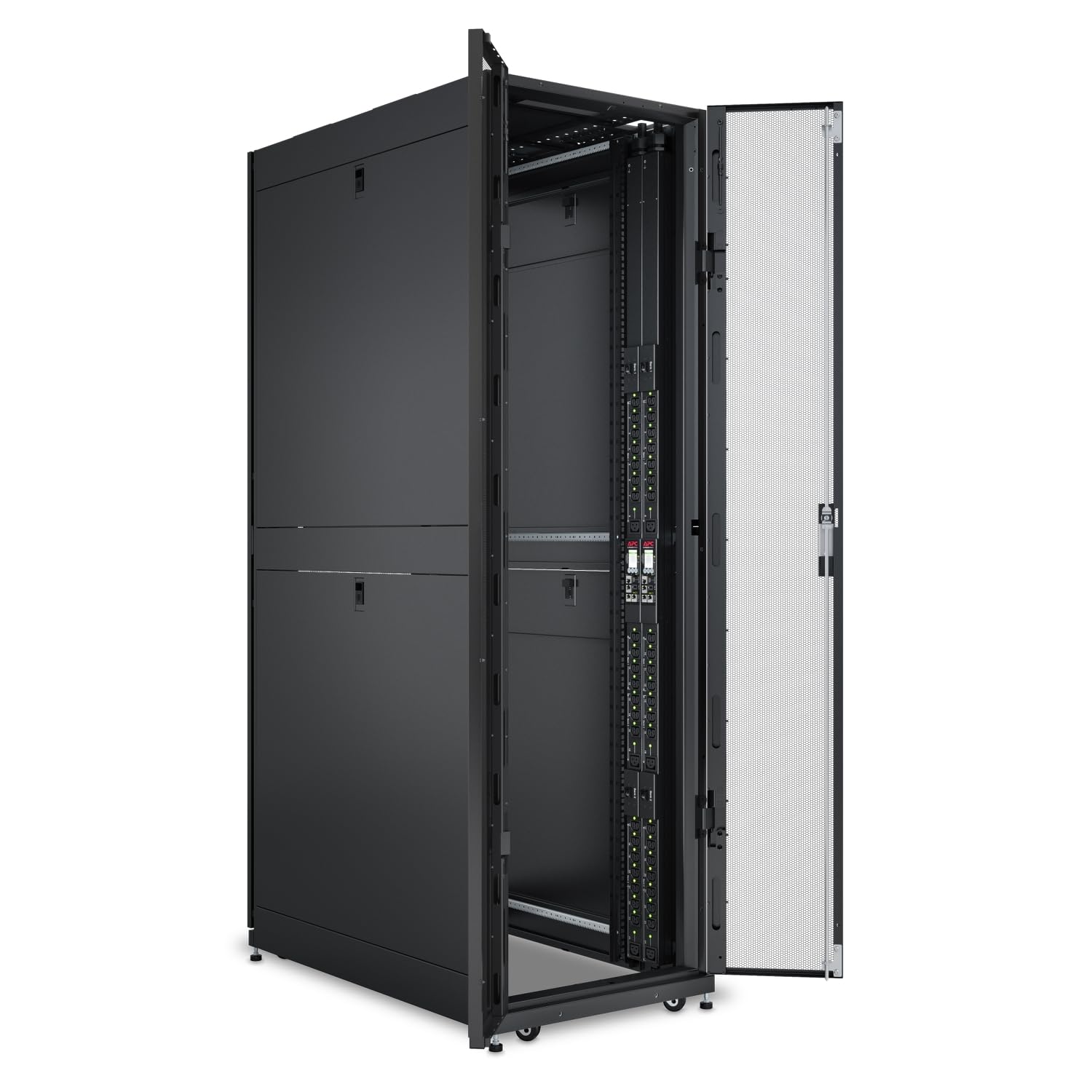 Apc Netshelter Switched Rack Pdu, 9000 Series, Apdu9941, 0U Vertical, 200V-240V, 30A, Nema L6-30P, 9.8 Cord, Black