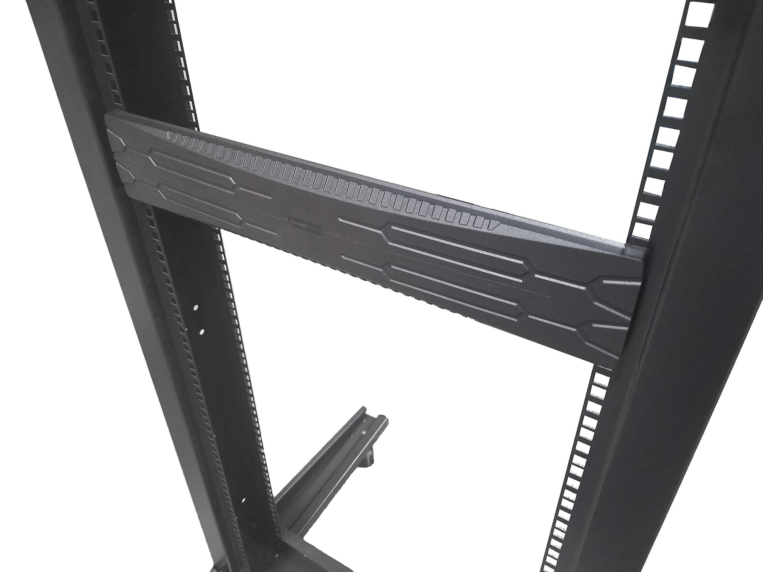 Aeons 2U Blank Rack Mount Panel 19 Inch Server Network Rack Enclosure Plastic Blanking Panel Black  5 Pack