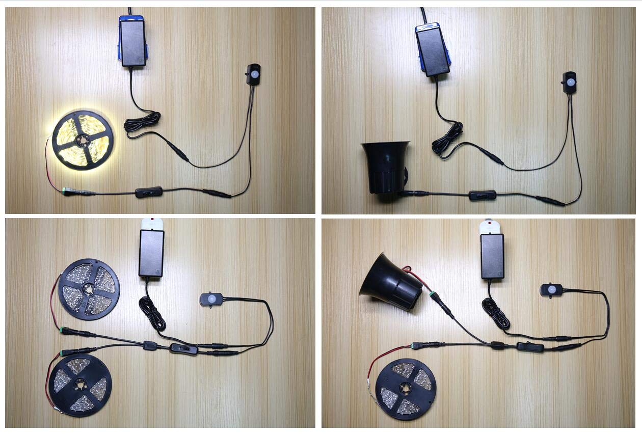 Sensky Bs010W Motion Sensor, Adjustable Delay Time & Sensitivity, Diy Led Lighting Switch, White