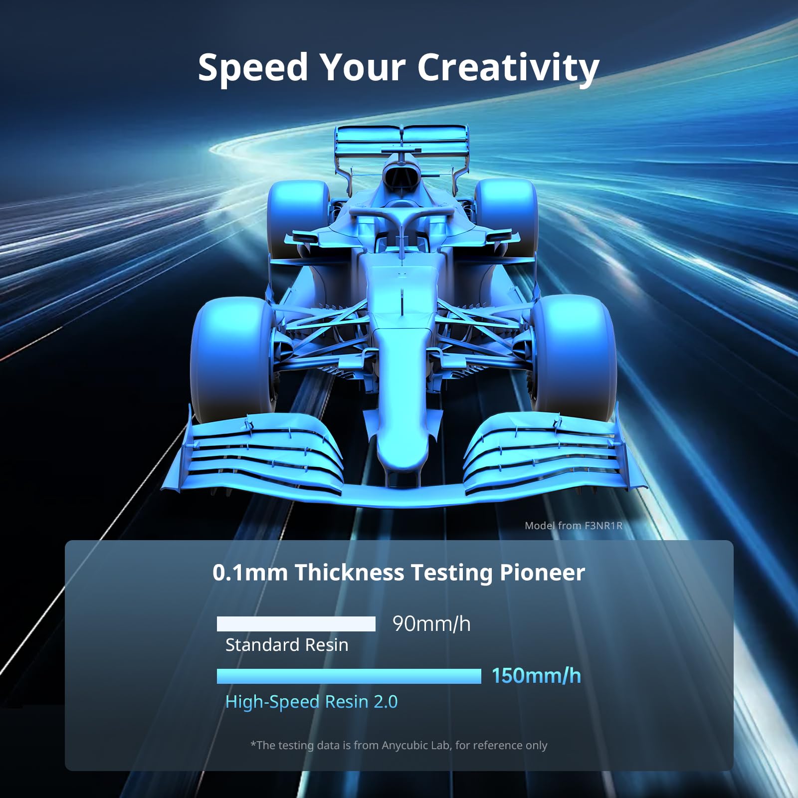 Anycubic Photon Mono M7 Resin 3D Printer, 10.1 Inch 14K Hd Screen With Cob Lighturbo 3.0 System, 150Mm/H Fast Printing, Intellig