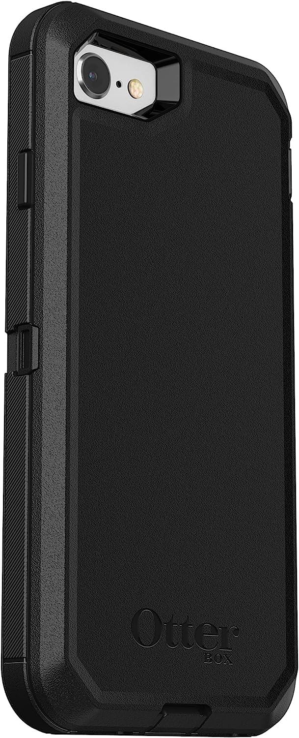 Otterbox Iphone Se 3Rd & 2Nd Gen, Iphone 8 & Iphone 7 (Not Compatible With Plus Sized Models) Defender Series Case   Black, Rugg