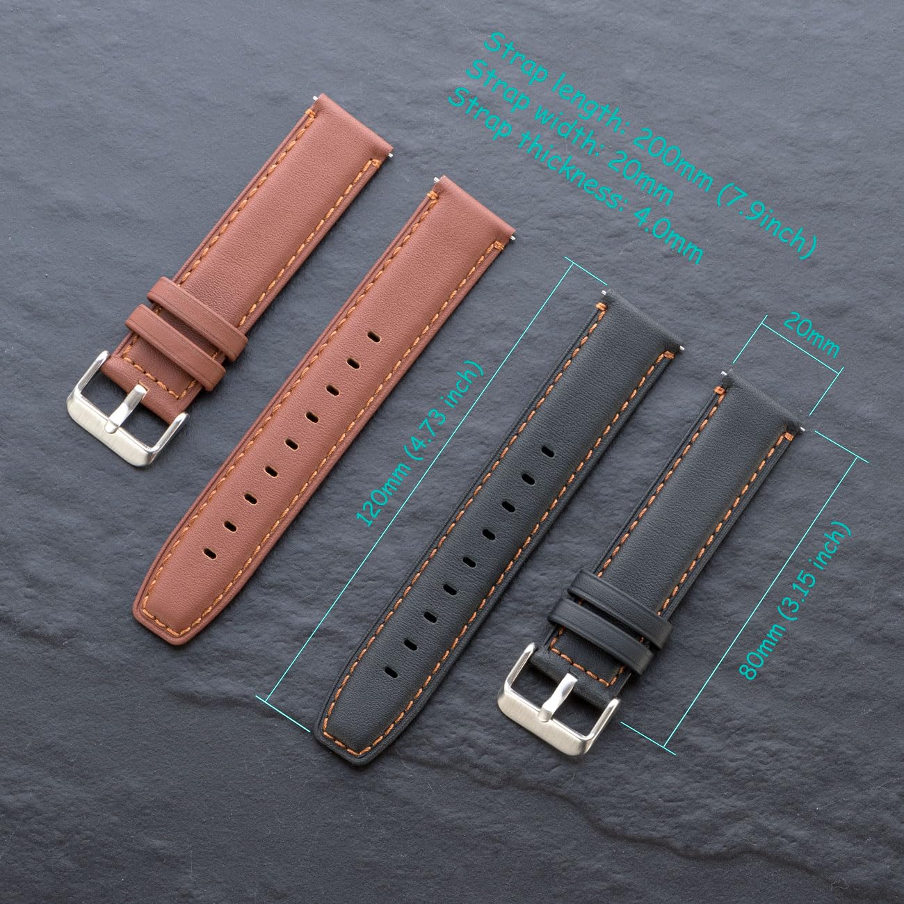 Galaxy Watch Active 2 Bands 2 Pack, Compatible With Samsung Galaxy Active 2 Watch Band, For Galaxy Watch Active 2 40Mm/Active 2