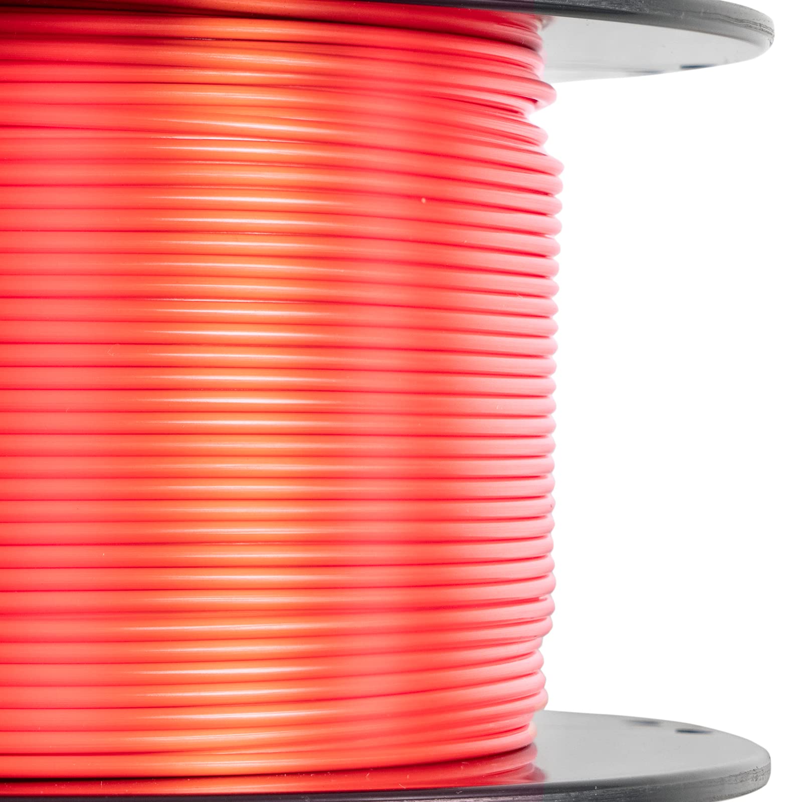 Hatchbox Metallic Finish Pla 3D Printer Filament, Dimensional Accuracy +/  0.03 Mm, 1 Kg Spool, 1.75 Mm, Red