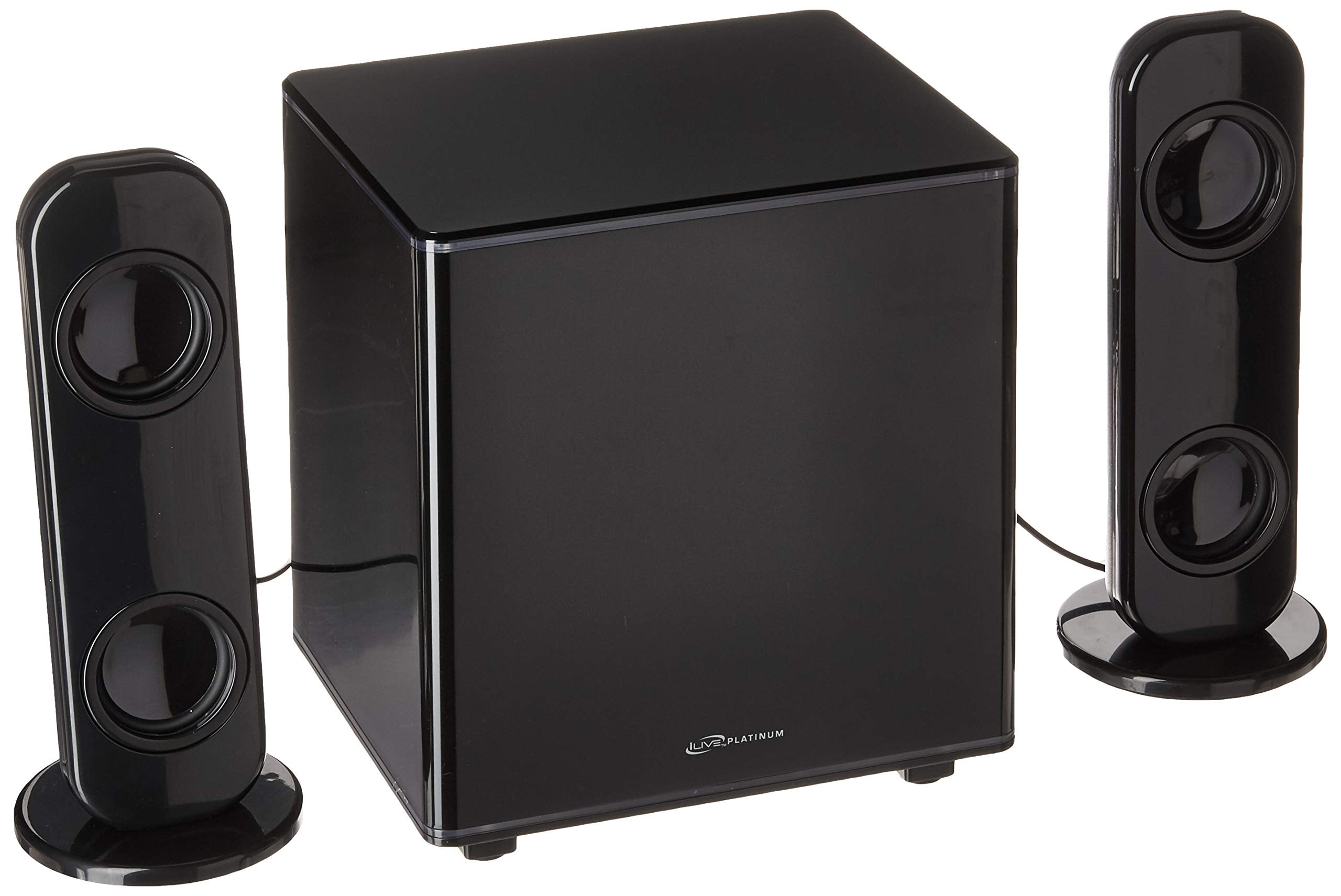 Ilive Bluetooth 2.1 Channel Music System, Black, (Ihb26B)