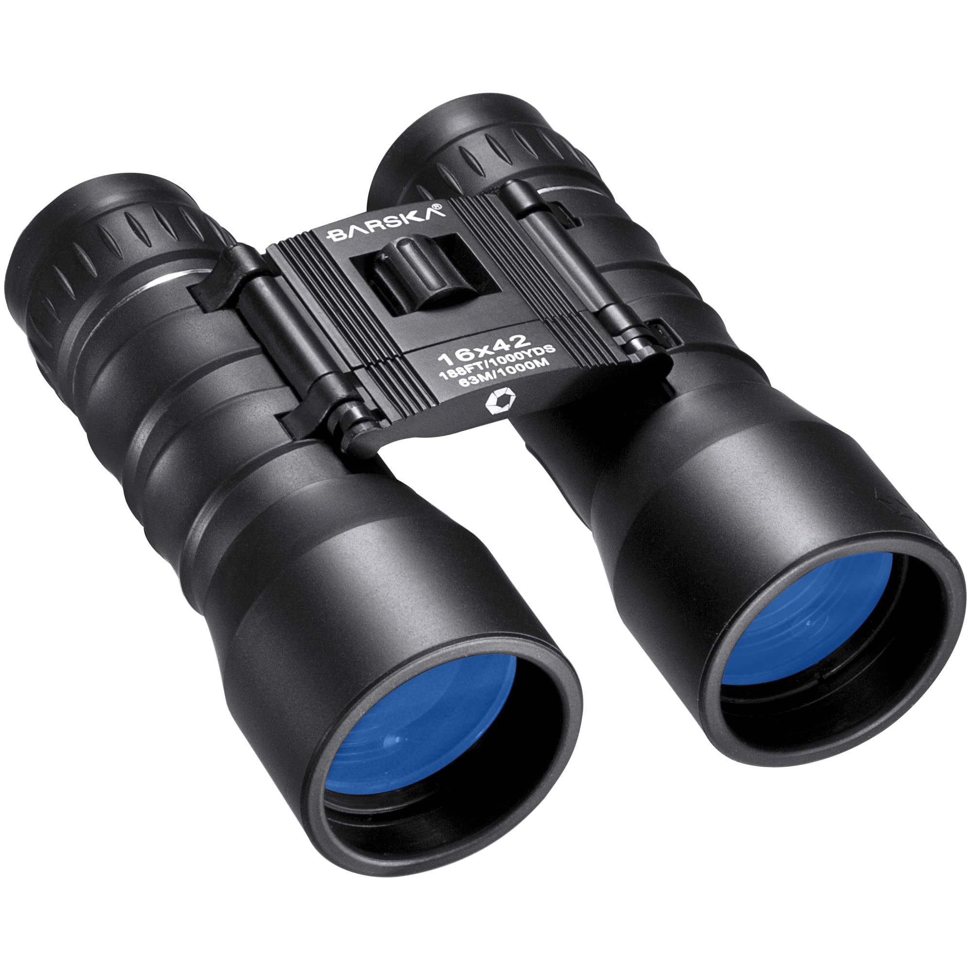 Barska Lucid View 16x42 Classic Compact Binoculars for Outdoor Travel Hunting Hiking Events