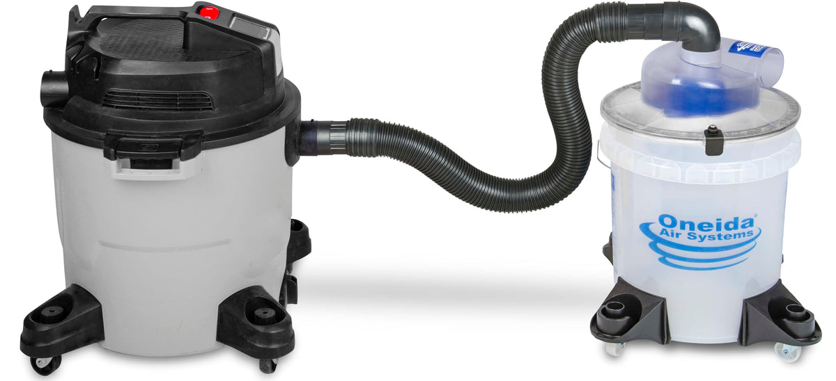 Oneida Dust Deputy Low Pro Deluxe Lid Dust Separator Kit With See Thro ...