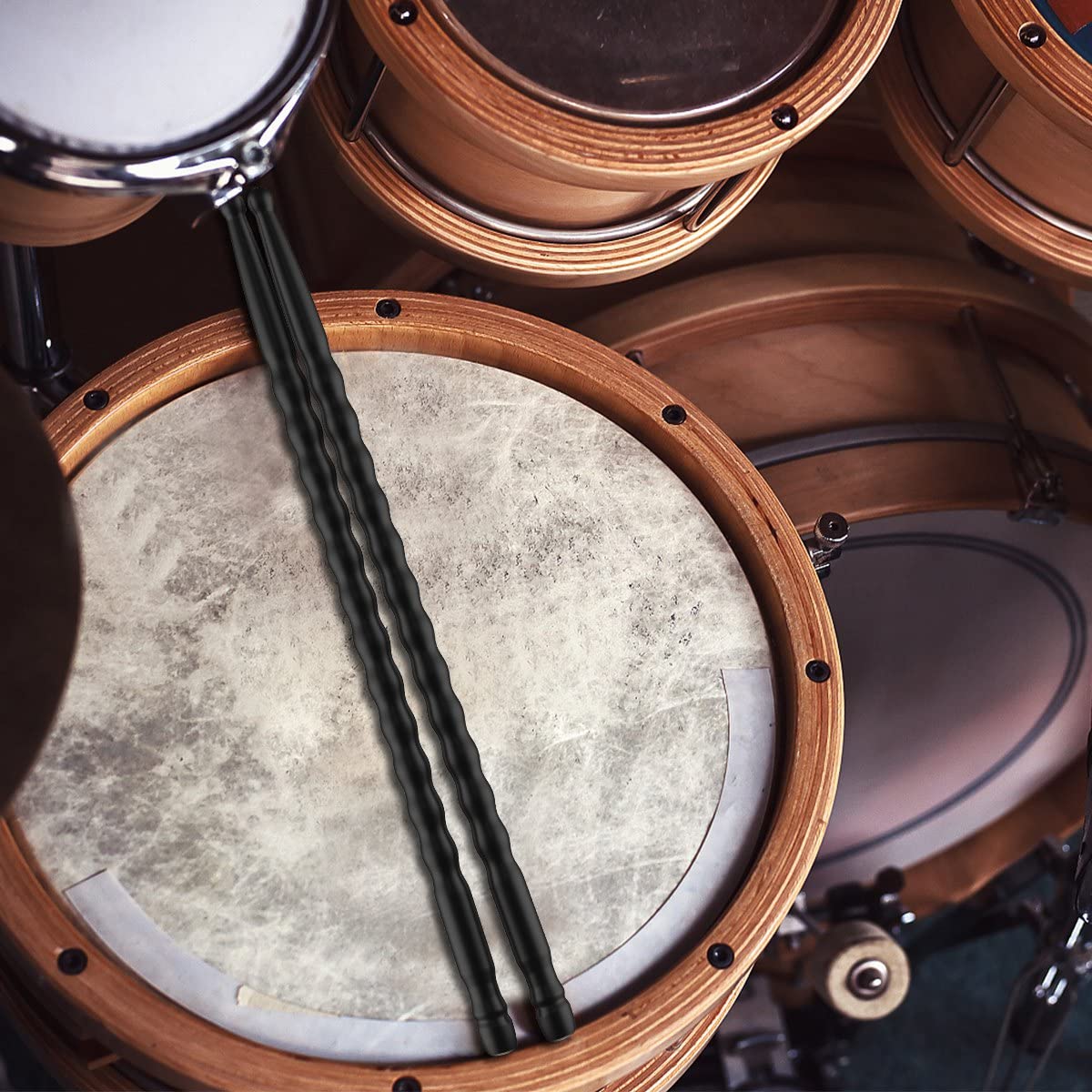 Drum Sticks 5A Drumstick 1 Pack Carbon Fiber Drumsticks