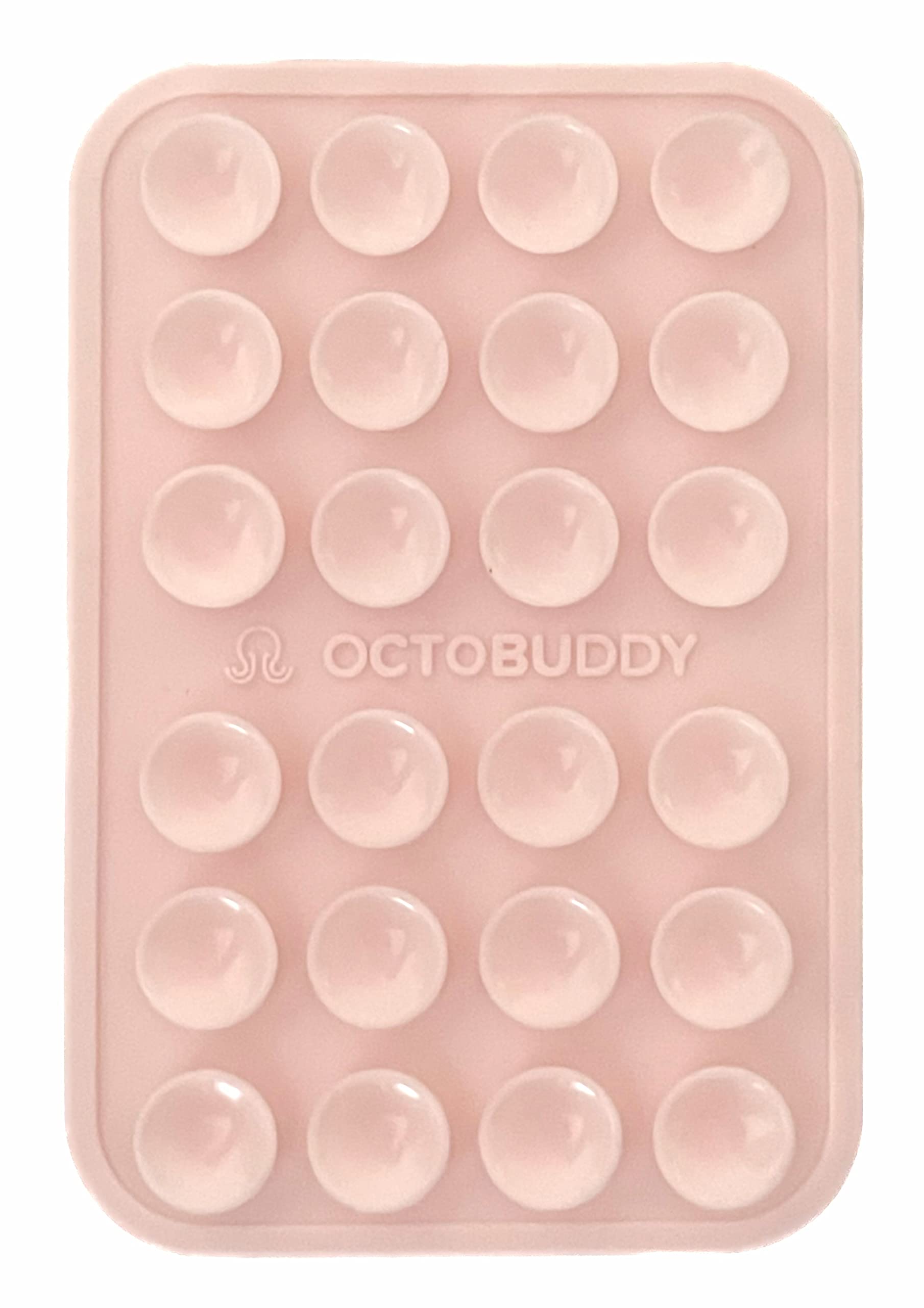 Octobuddy   Silicone Suction Phone Case Adhesive Mount   Hands Free, Strong Grip Holder For Selfies And Videos   Durable, Easy T