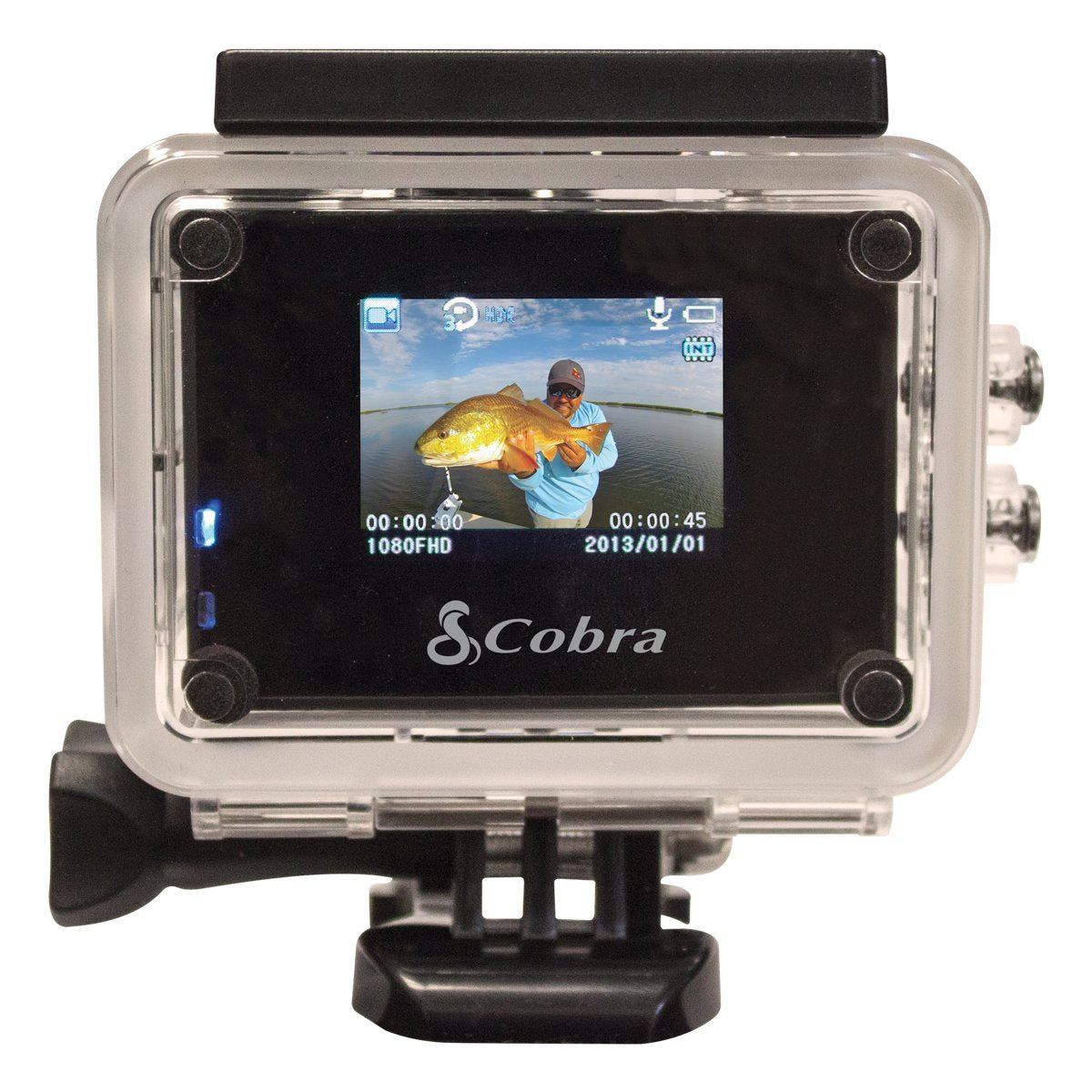 Cobra Electronics Adventure Hd 5200 Sports & Action Video Camera, Black