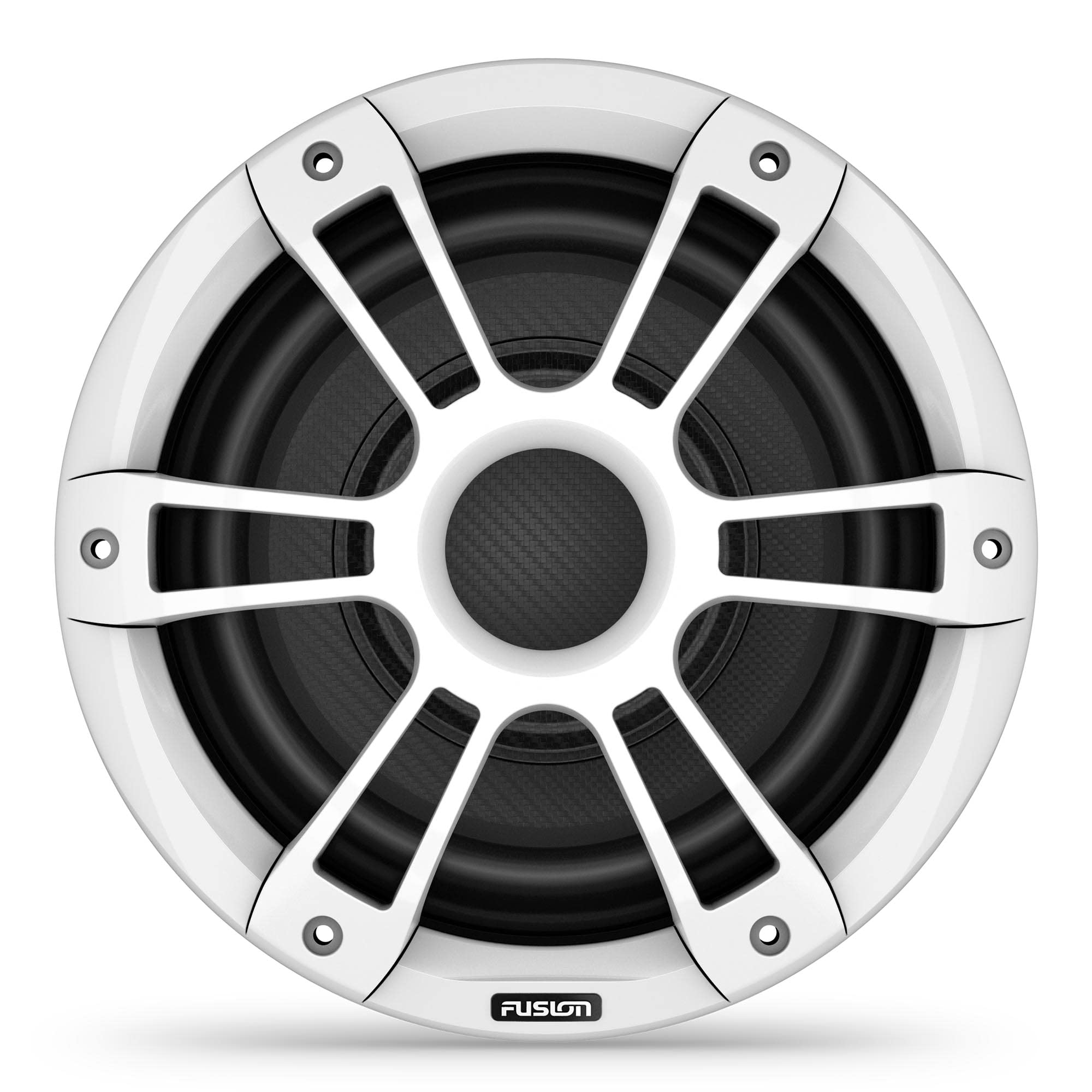 Fusion Garmin Signature Series 3i Marine Subwoofers, 10 600-watt Sports White Marine Subwoofer (010-02774-20)
