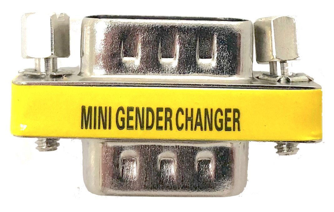 Micro Connectors Gender Changer Db9M To Db9M