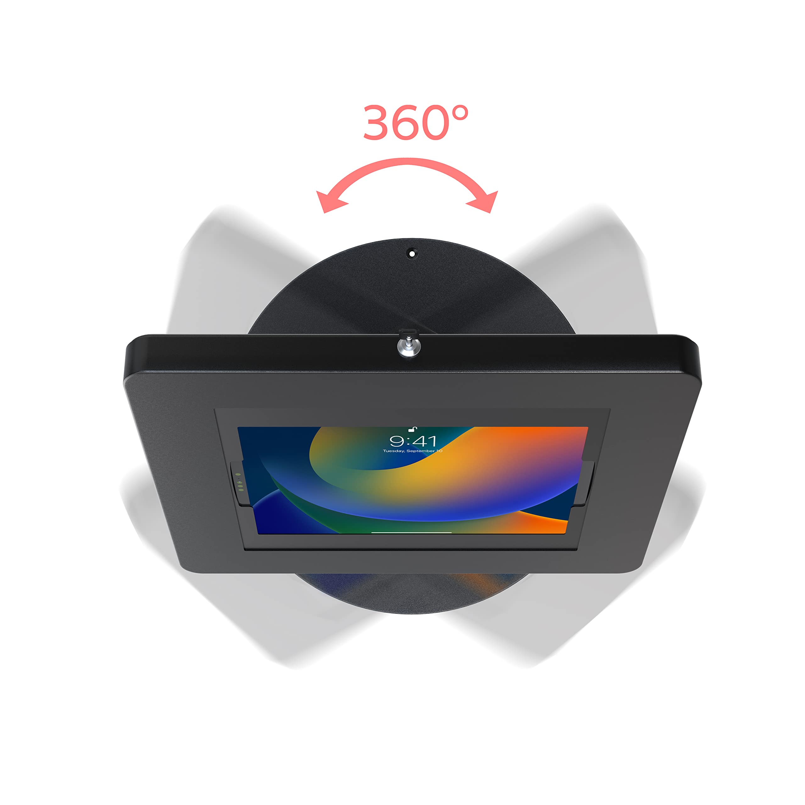 Hyperflex Kiosk Stand | Cta Secure Kiosk Stand For Tablets | Heavy-Duty Locking Enclosure | Ipad Pro 12.9, Surface Pro 3/4/5/6/7