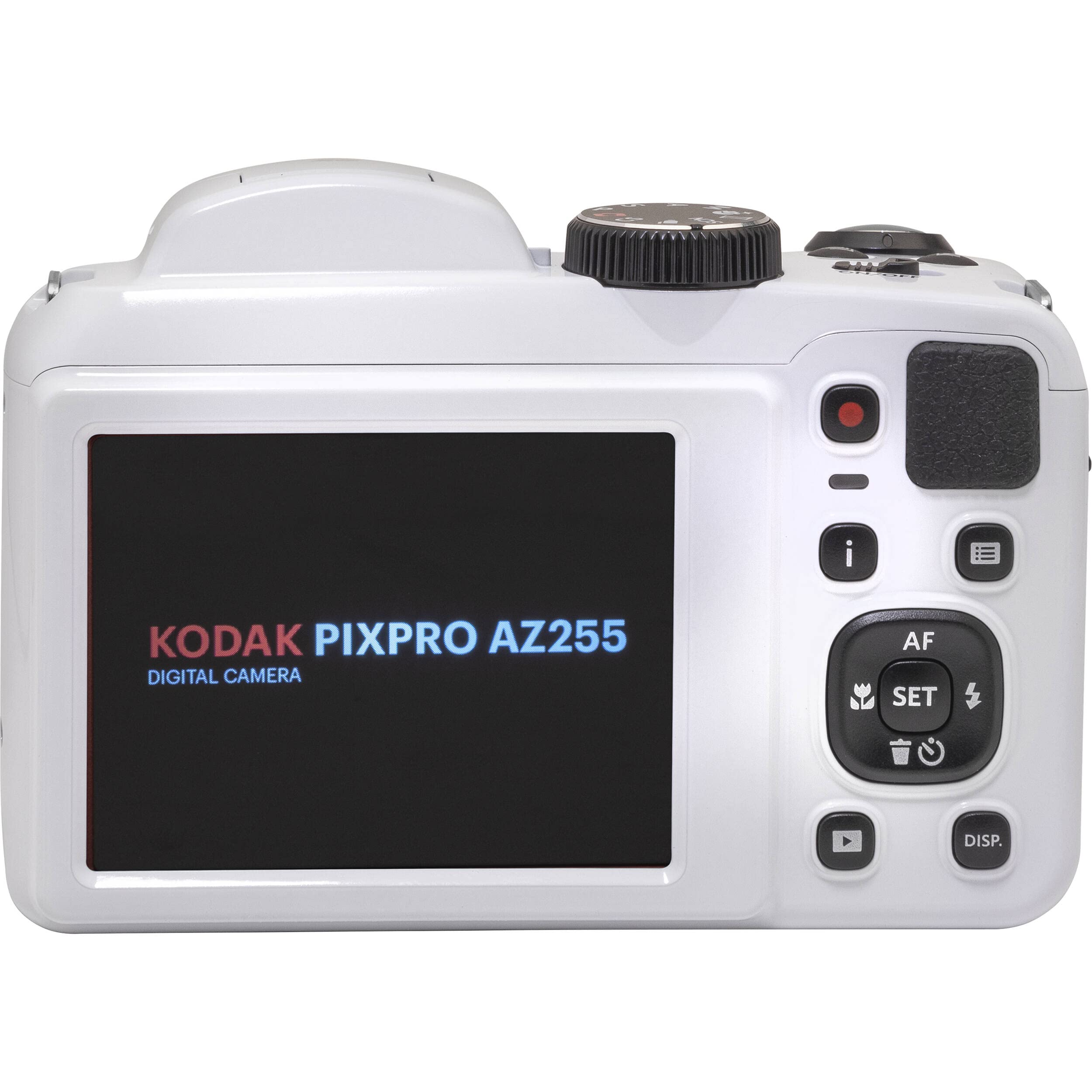 Kodak Pixpro Az255 Digital Camera + Sandisk 32Gb Memory Card (2) + Digital Camera/Video Case (White)