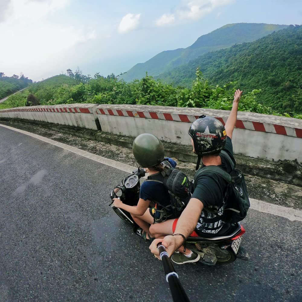 51.2 Inch Invisible Selfie Stick Compatible With Gopro Hero 13 12 11 10 9 Akaso Ek7000 Brave 4 Brave 7 Le Insta360 Dji Osmo Acti