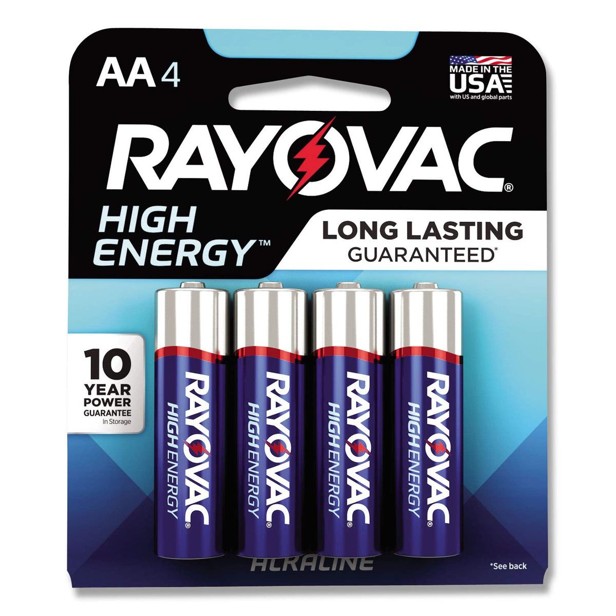 Ray8154J   Ray O Vac High Energy Premium Alkaline Battery