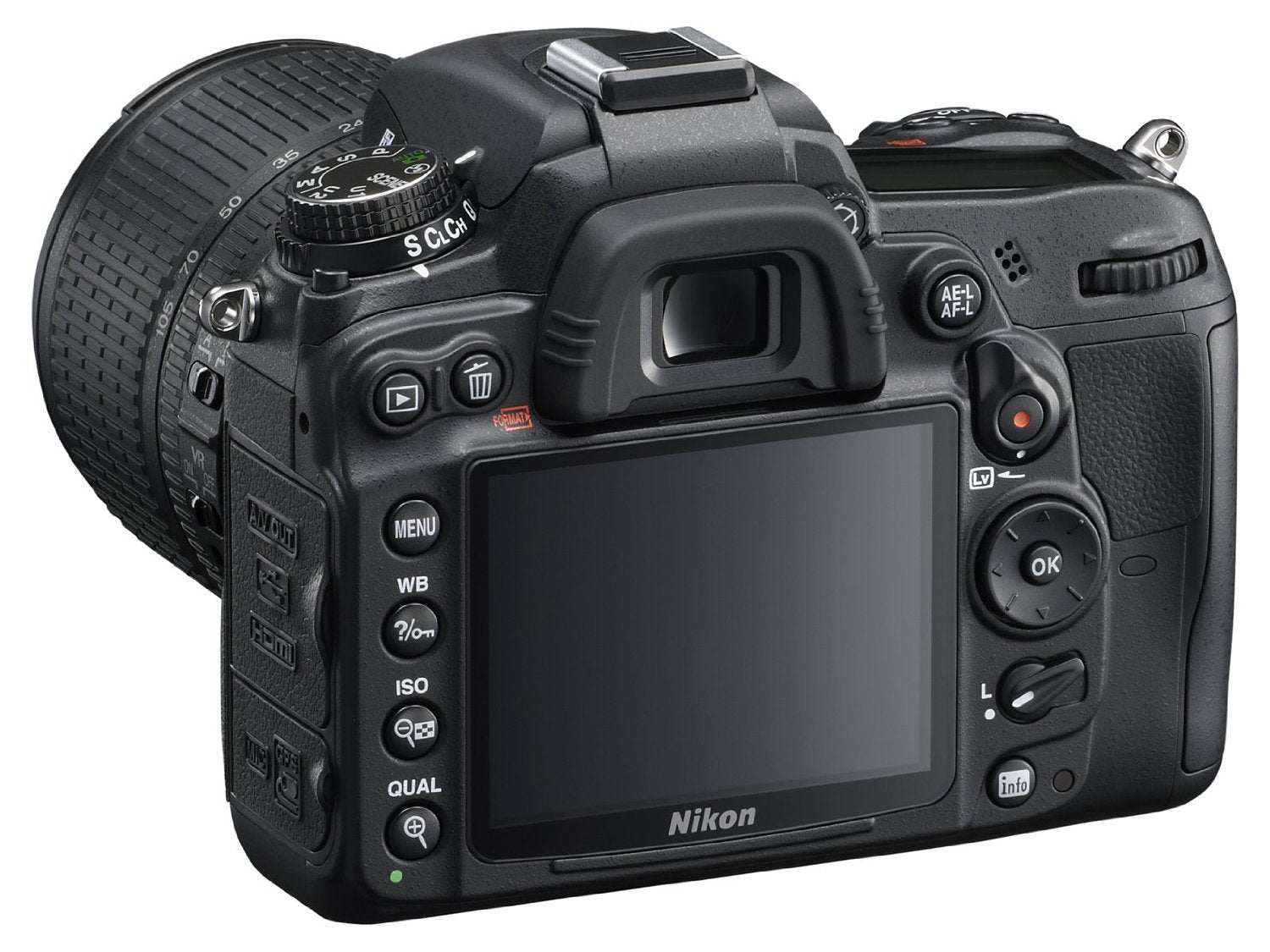 Nikon D7000 16.2 Megapixel Digital Slr Camera With 18-105Mm Lens (Black)