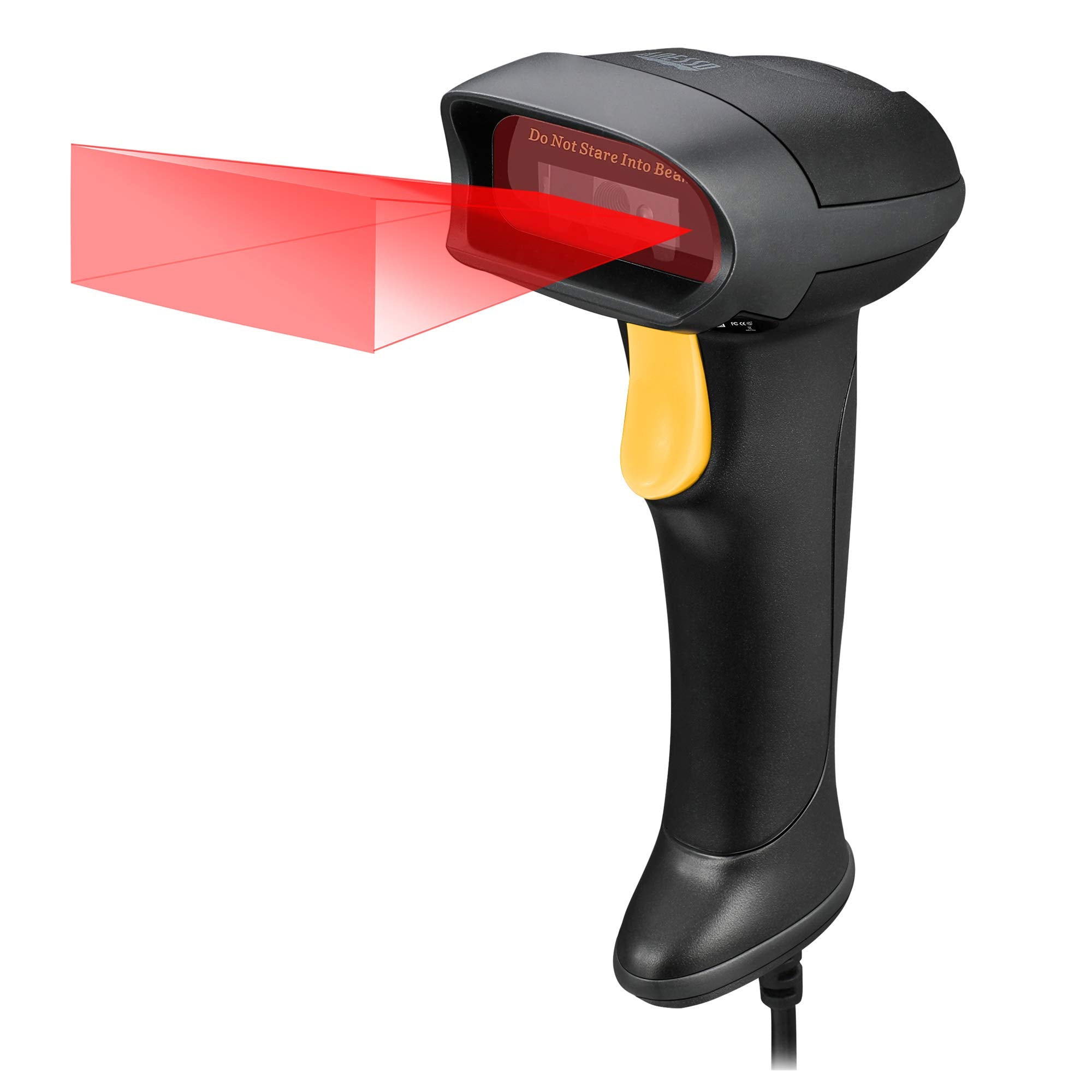 Adesso Nuscan 2500Tu   Commercial 2D Barcode Scanner With Cable Antimicrobial Ccd Sensor With Usb For Pos