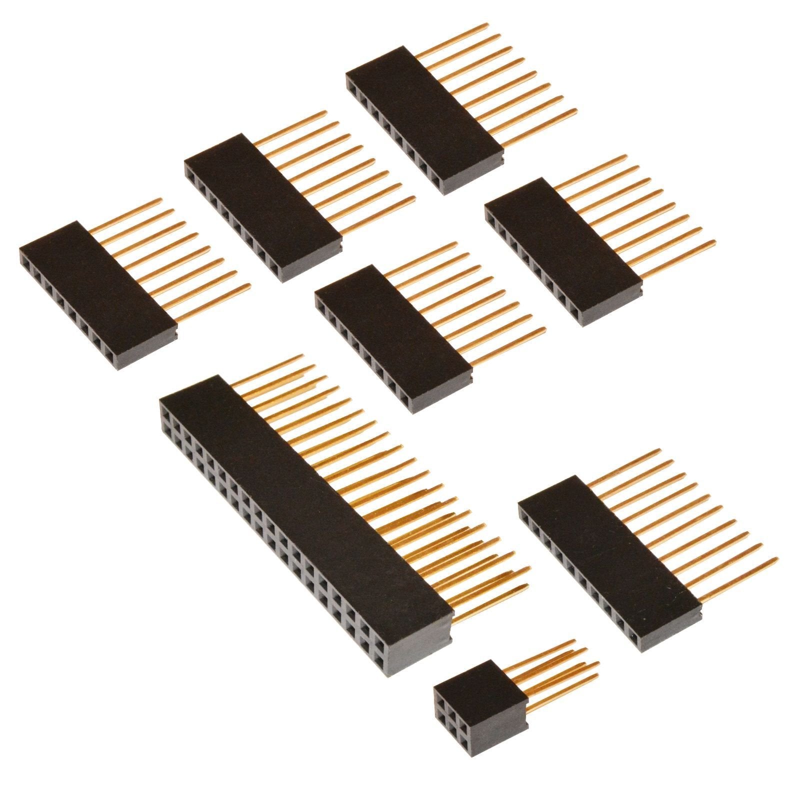 Shield Stacking Header Set Compatible With Arduino Mega 2560(Pack Of 2 Sets)