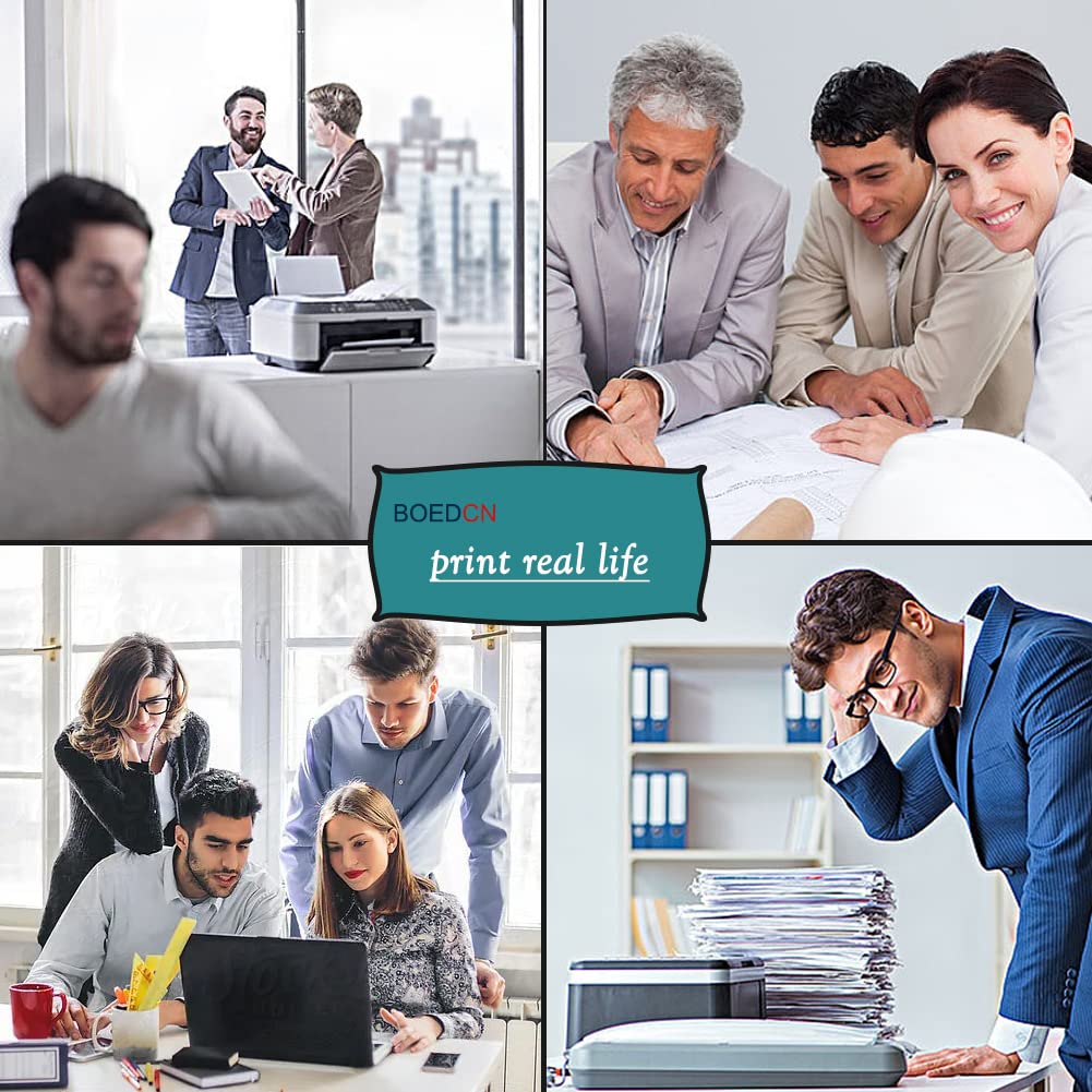 Boedcn (6 Pack) Replacement For Pyramid 4000R Compatible Ribbon Used With Pyramid 3000Hd, 3500, 3700, 4000, 4000Hd Time Clocks,