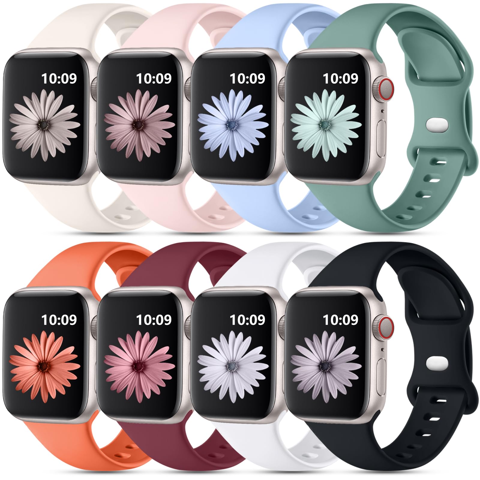 Daqin Sport Band Compatible With Apple Watch 40Mm 38Mm 44Mm 45Mm 46Mm 42Mm 41Mm 49Mm Se Ultra/Ultra2 Iwatch Series 10 9 8 7 6 5