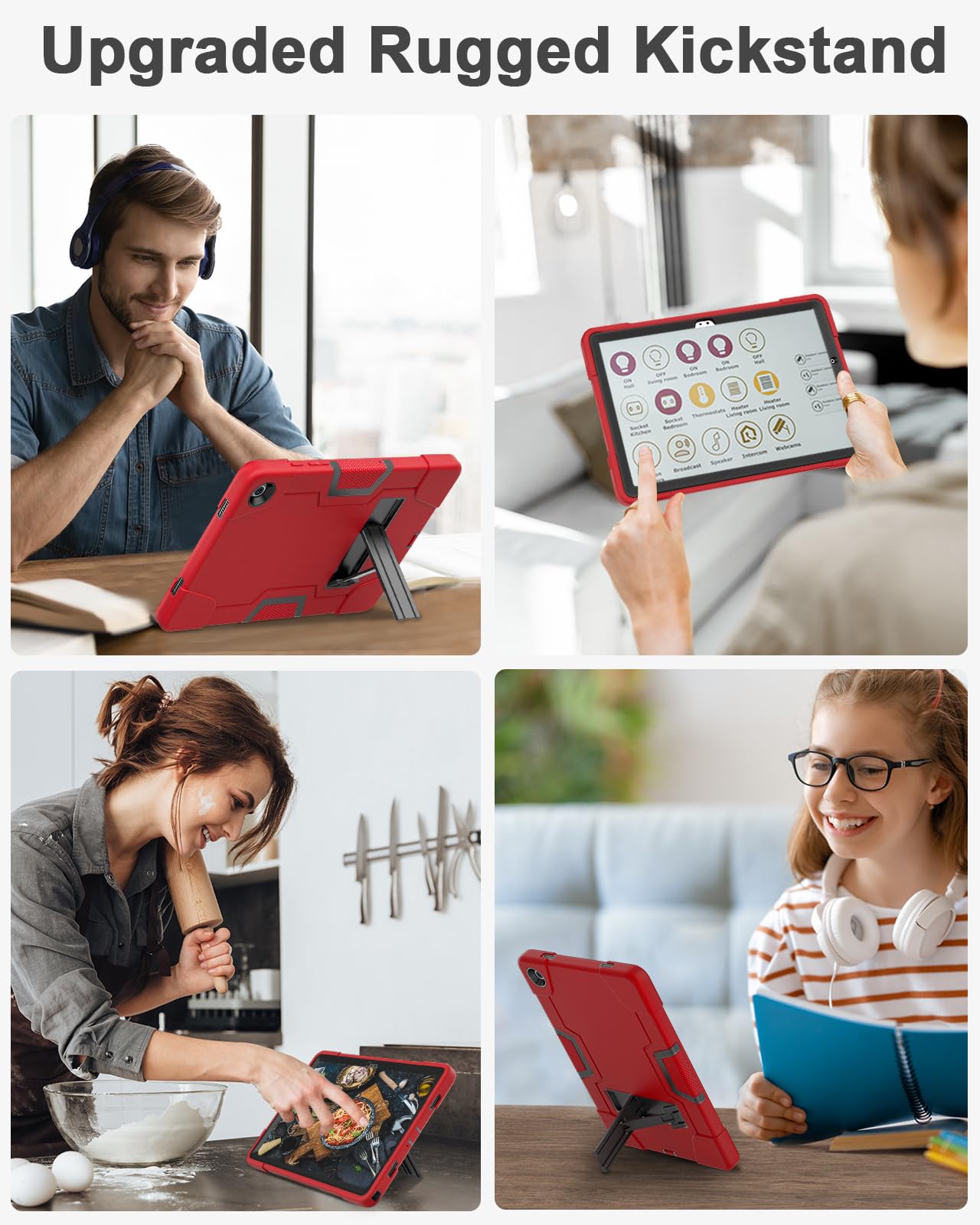 Wesorol Case For Samsung Galaxy Tab A9 Plus 11 Inch,Galaxy Tab A9+ Case With Built In Screen Protector Samsung Tablet A9 Plus Ca