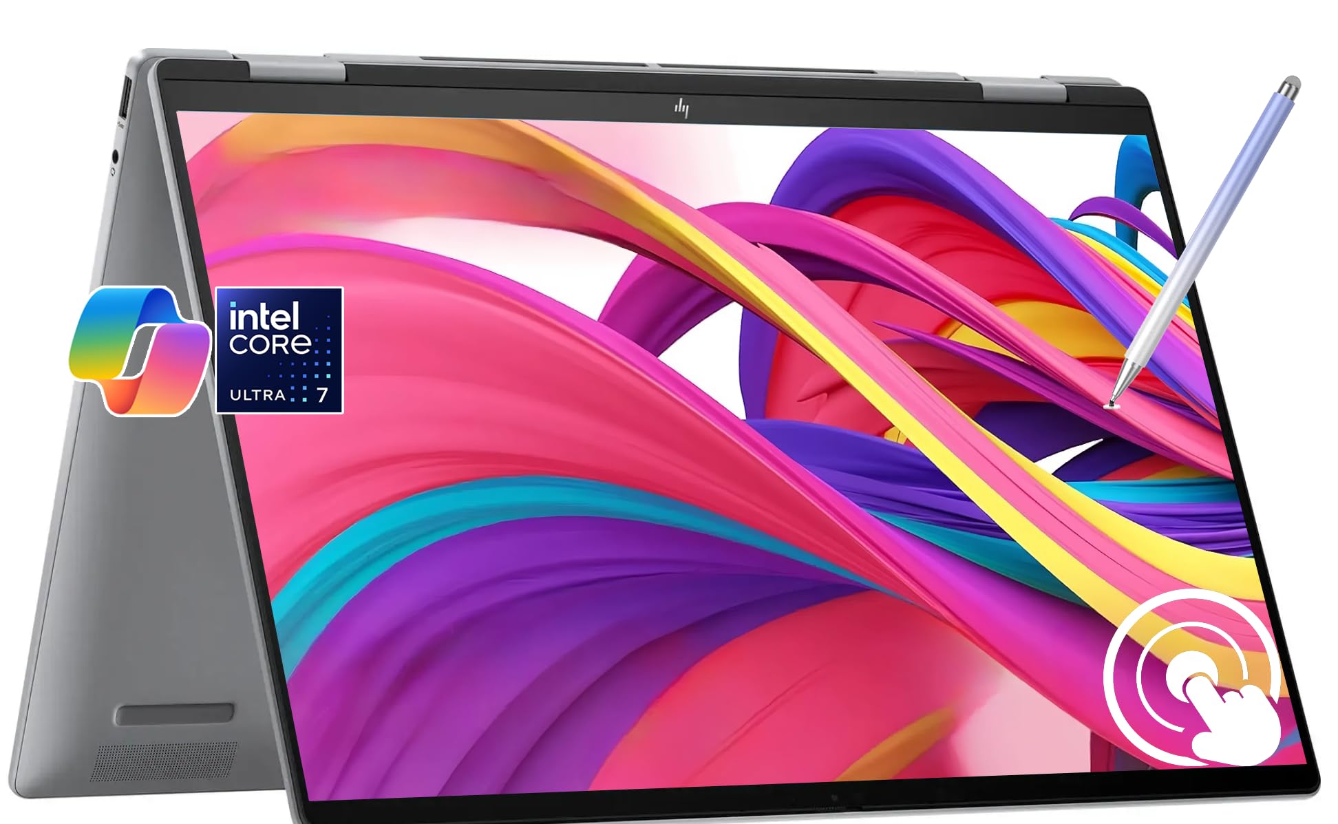 Hp - Envy 2-In-1 16'' 2K (1920 X 1200) Touch-Screen Laptop - Intel Core Ultra I7-16Gb Memory - 1Tb Ssd - Copilot - Thunderbolt 4