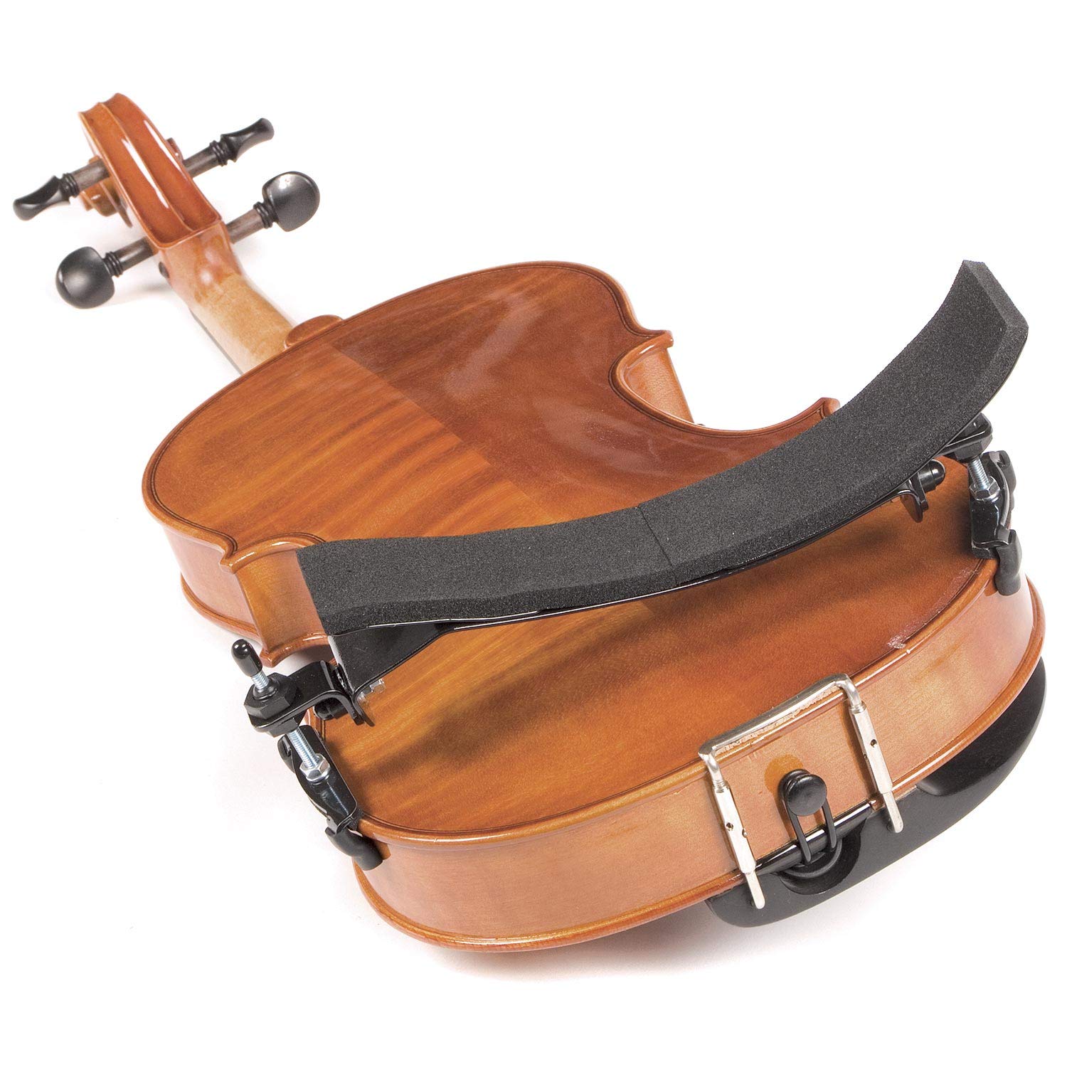 Bon Musica, 4 String Shoulder Rest Violin, Black, 31 (434700)